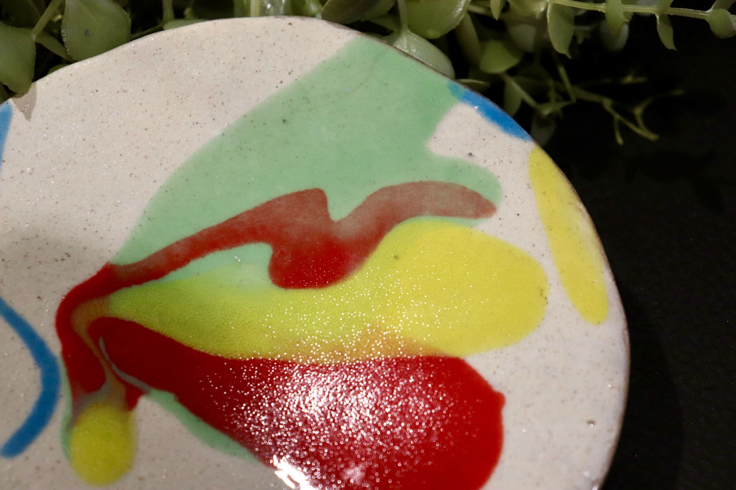 GMIO222D◯丹文窯 丹波焼 陶器 皿 プレート 伝統工芸 丹波篠山 未使用