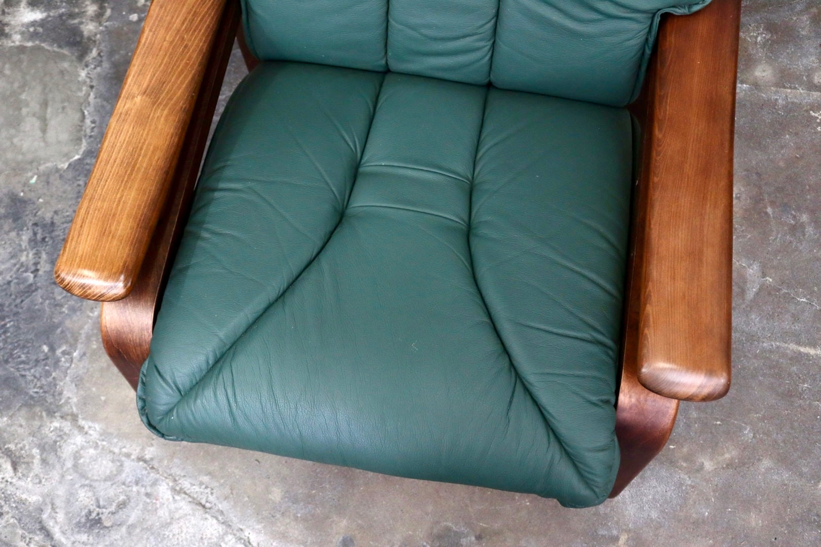 GMJH224B○冨士ファニチア / FUJI FURNITURE 1人掛けソファ シングルソファ 木製 本革 ヴィンテージ クラシック 国産家具