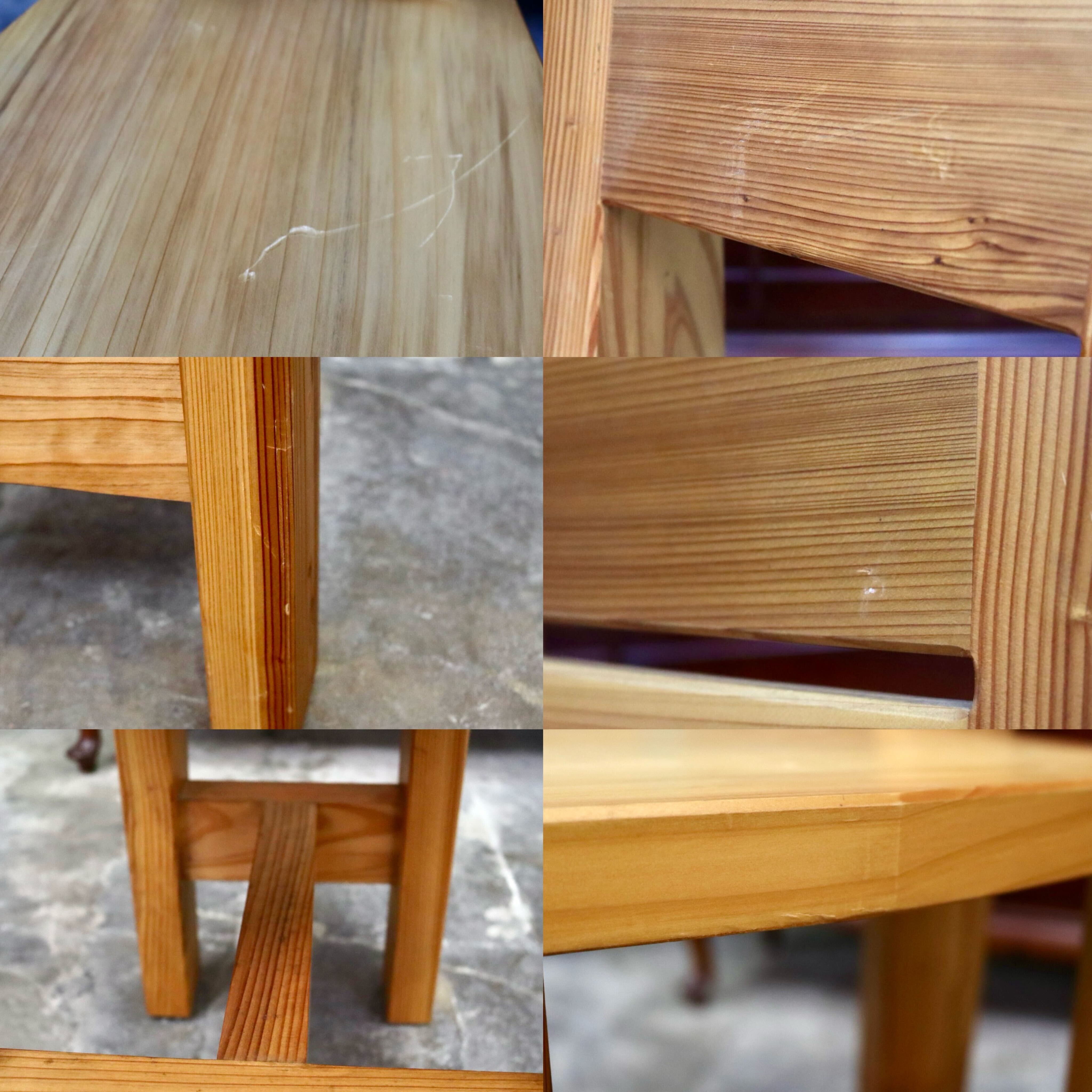 GMIH356C○工房家具 ダイニングチェア アームレスチェア 椅子 スツール ウッド 木製 無垢材 カントリー レトロ