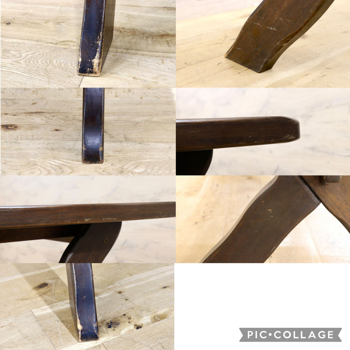 GMJH391◯karimoku / カリモク RUSTIC ルスティック オールドカリモク ダイニングテーブル 食卓テーブル カントリー レトロ 国産家具 稀少