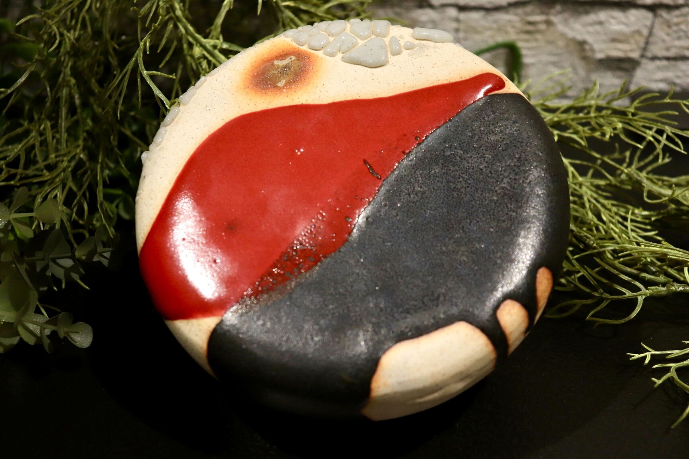 GMIO222H◯丹文窯 丹波焼 陶器 皿 伝統工芸 丹波篠山 未使用