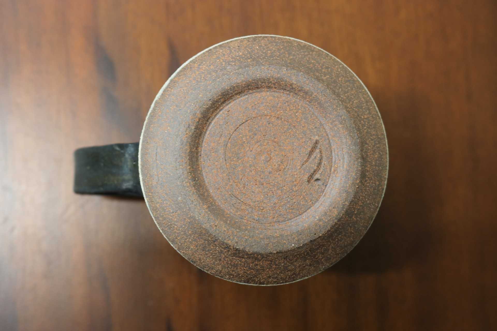 GMJO119M〇市野悟窯 市野哲次 丹波焼 彩色線象嵌 マグカップ 陶器 現代陶芸 作家物
