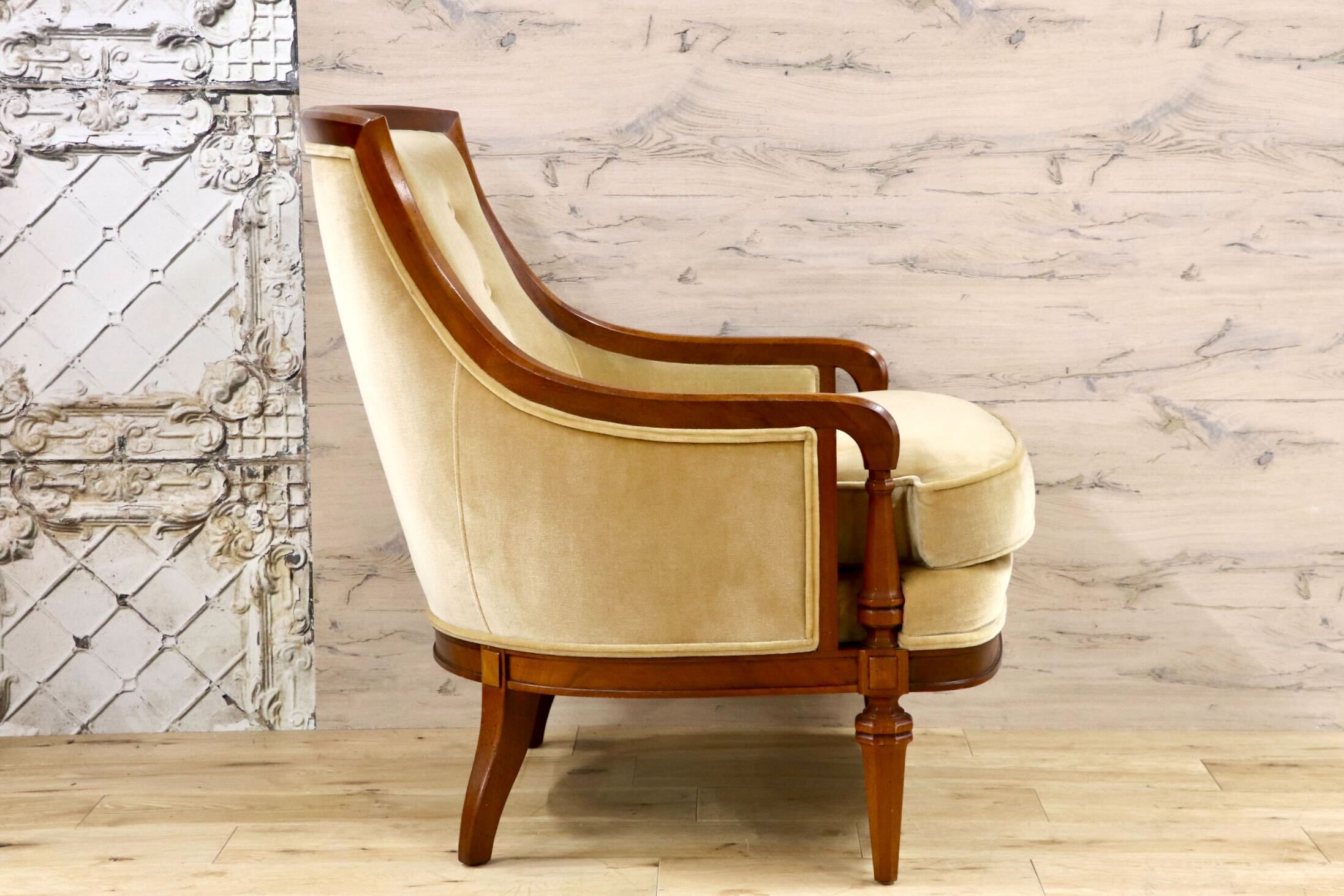 GMJK42A○DREXEL HERITAGE / ドレクセルヘリテイジ Upholstery 1人掛けソファ シングルソファ クラシック ヴィンテージ 応接 読書椅子