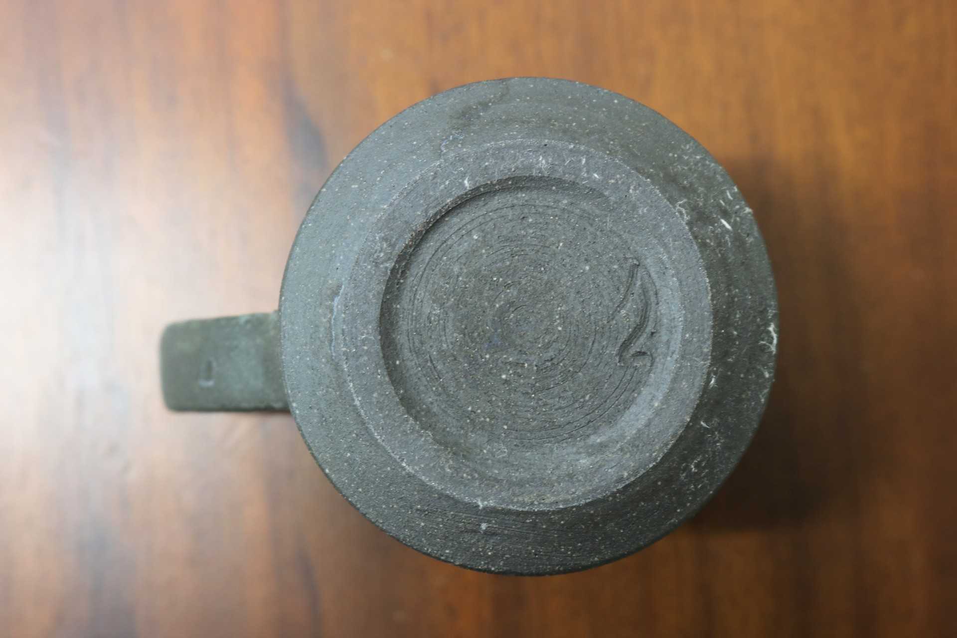 GMJO119N〇市野悟窯 市野哲次 丹波焼 彩色線象嵌 マグカップ 陶器 現代陶芸 作家物