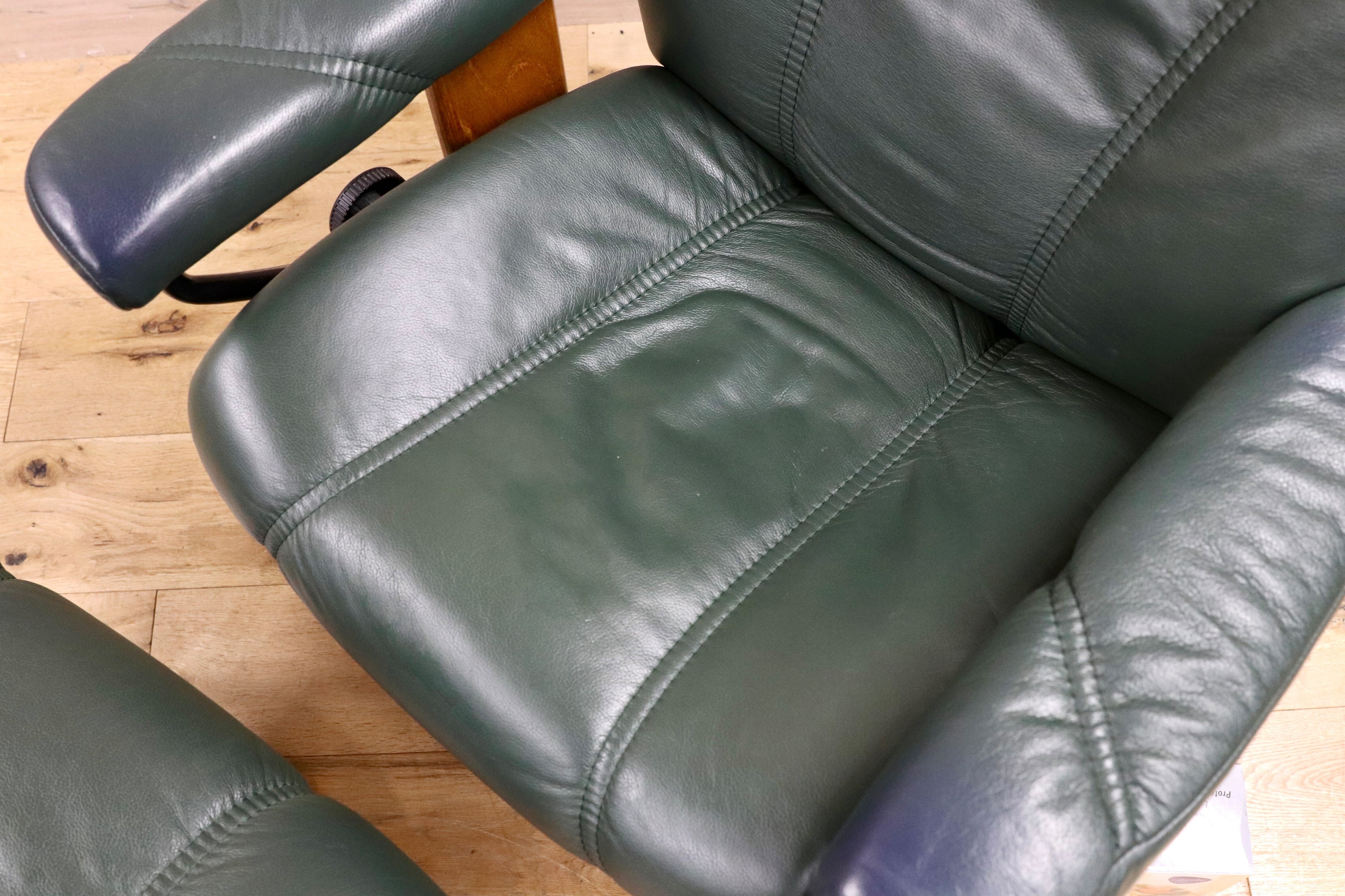 GMGF130○EKORNES / エコーネス ストレスレスチェア コンサル グリーン 北欧 ノルウェー リクライニングチェア モダン シングルソファ