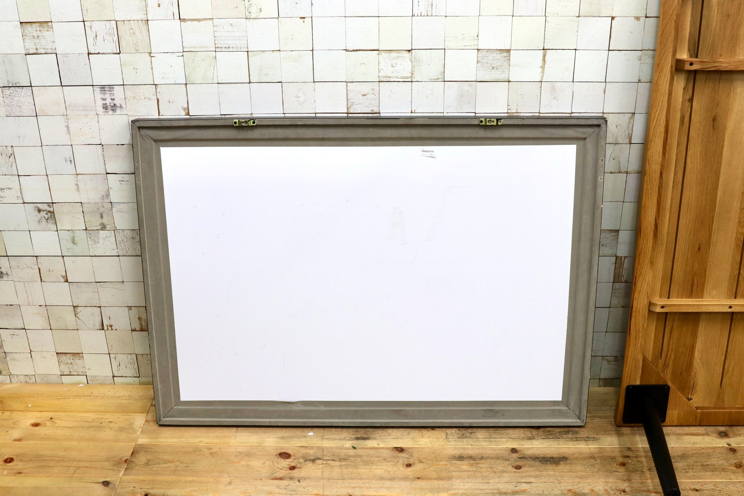 GMHK656○LIVING HOUSE. / リビングハウス モノトーンマーブ M アートパネル ウォールデコ 壁掛け モダンインテリア 定価約5.3万円 展示品