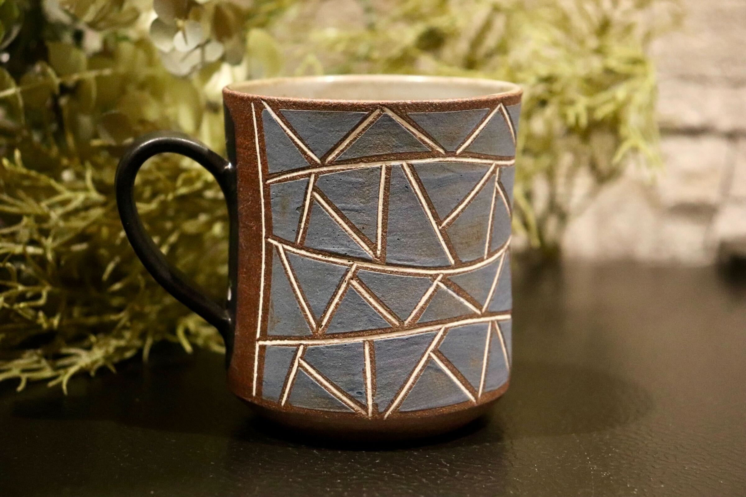 GMIO316-C◯市野悟窯 丹波焼 マグカップ 陶器 カップ 市野哲次 伝統工芸 丹波篠山 未使用