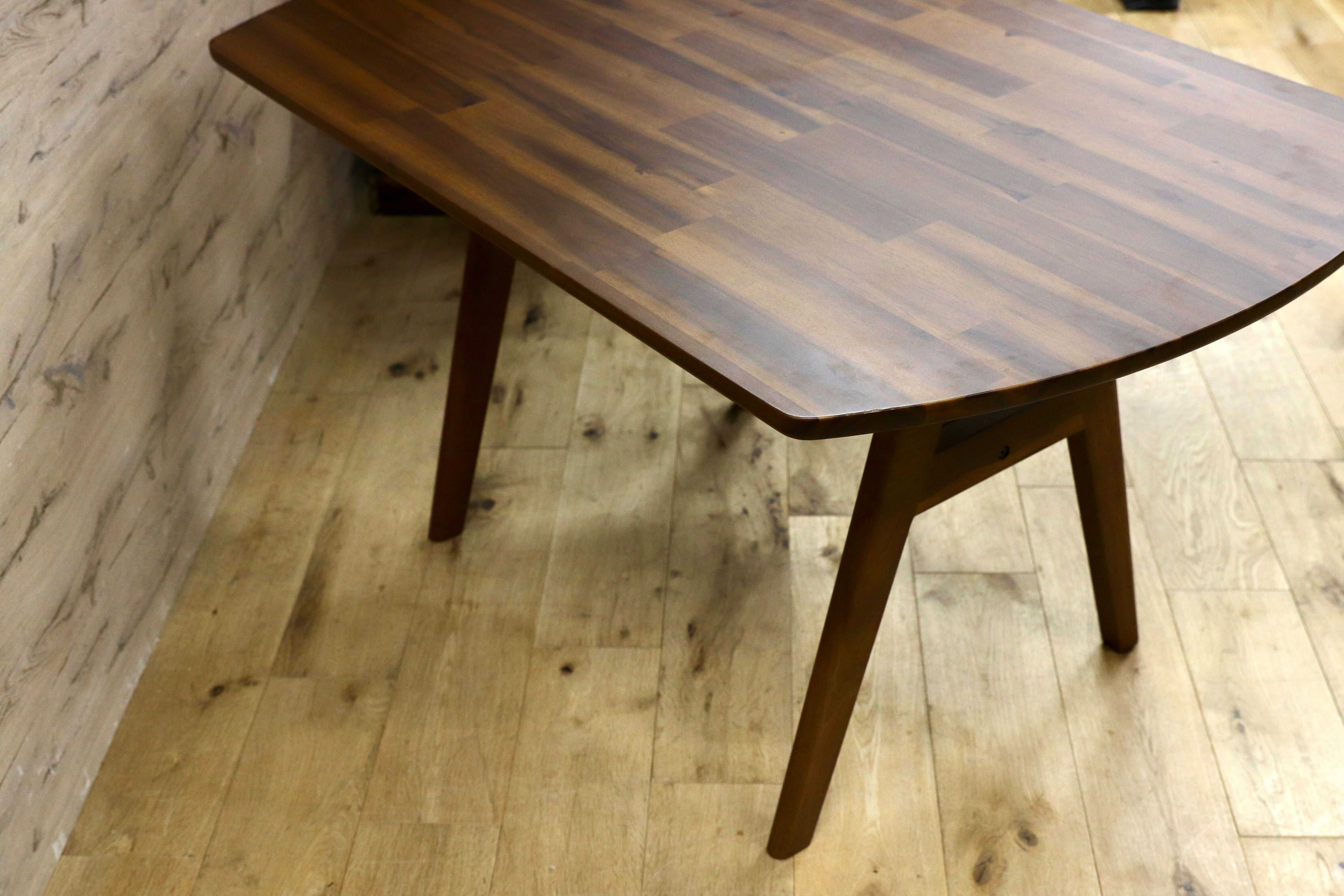 GMIK848○unico / ウニコ SWELLA(スウェラ)　ダイニングテーブル W1200 定価5.65万 モデルルーム展示品