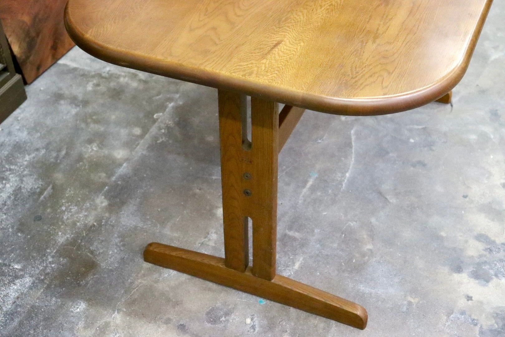 GMJK299○浜本工芸 / HAMAMOTO ダイニングテーブル 食卓テーブル 作業台 楢材 無垢 国産家具 コンパクト シンプル モダン