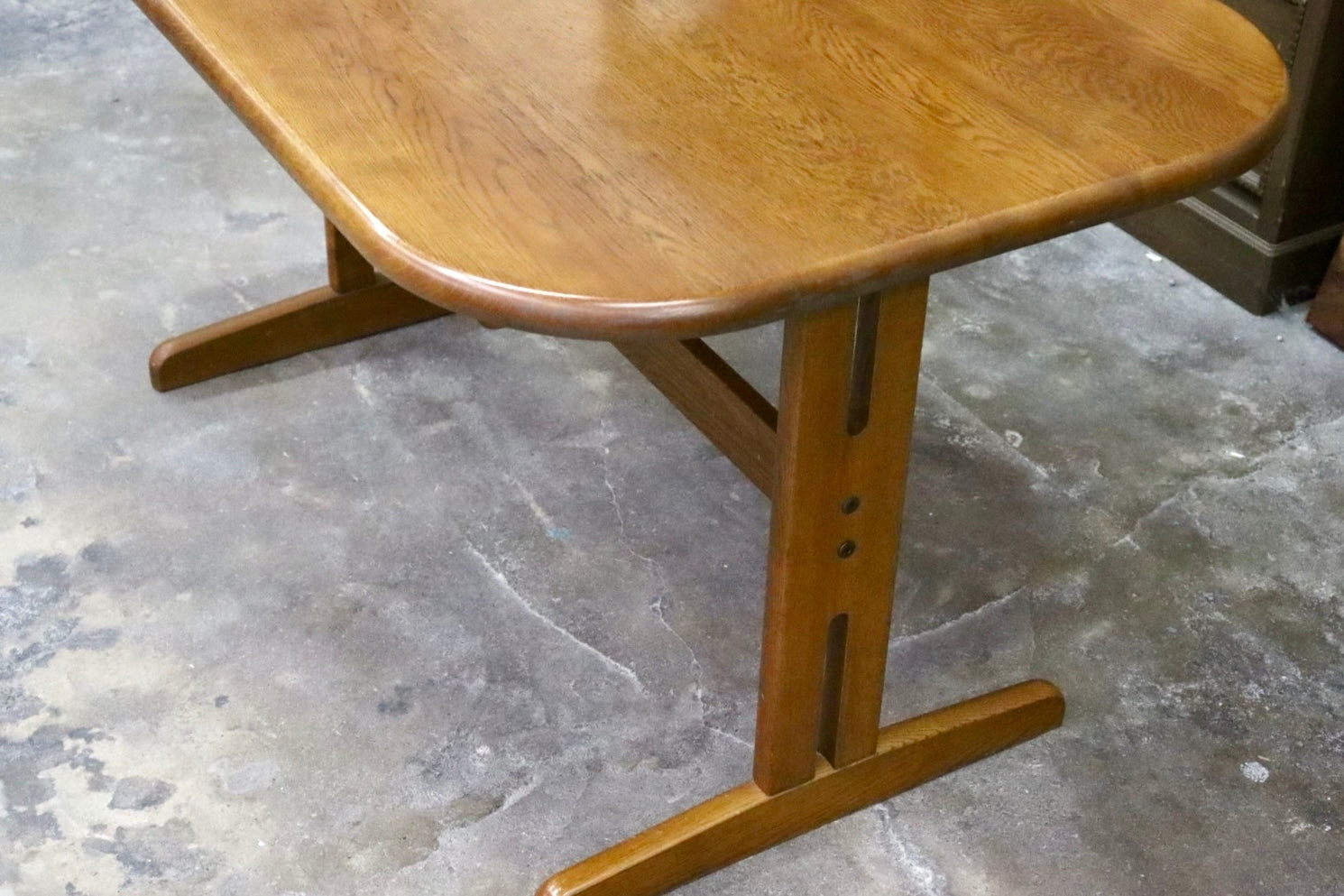 GMJK299○浜本工芸 / HAMAMOTO ダイニングテーブル 食卓テーブル 作業台 楢材 無垢 国産家具 コンパクト シンプル モダン