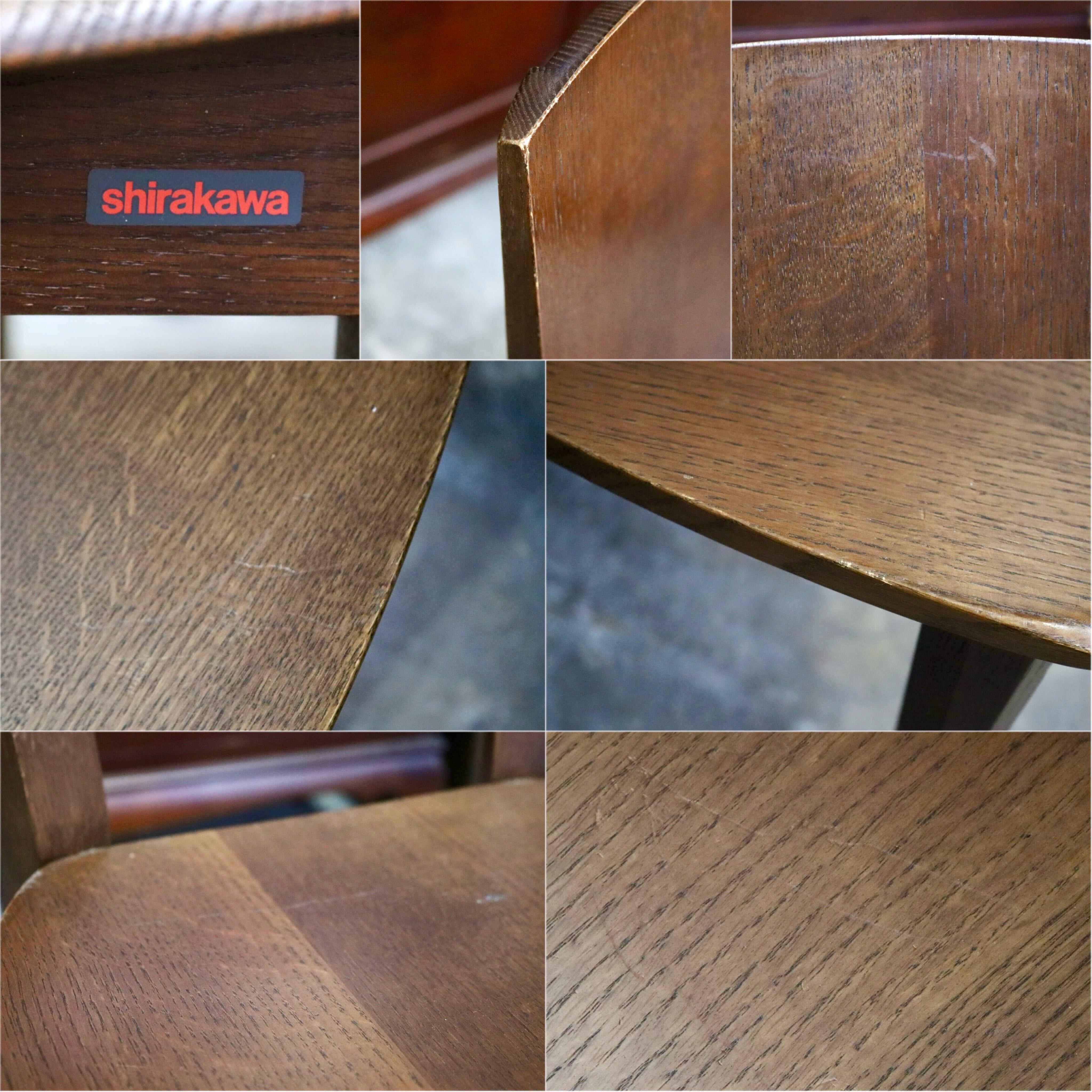 GMJS244○shirakawa / シラカワ LEVY レヴィ 飛騨家具 ダイニングチェア アームレスチェア 食卓椅子 木製 2脚セット モダン