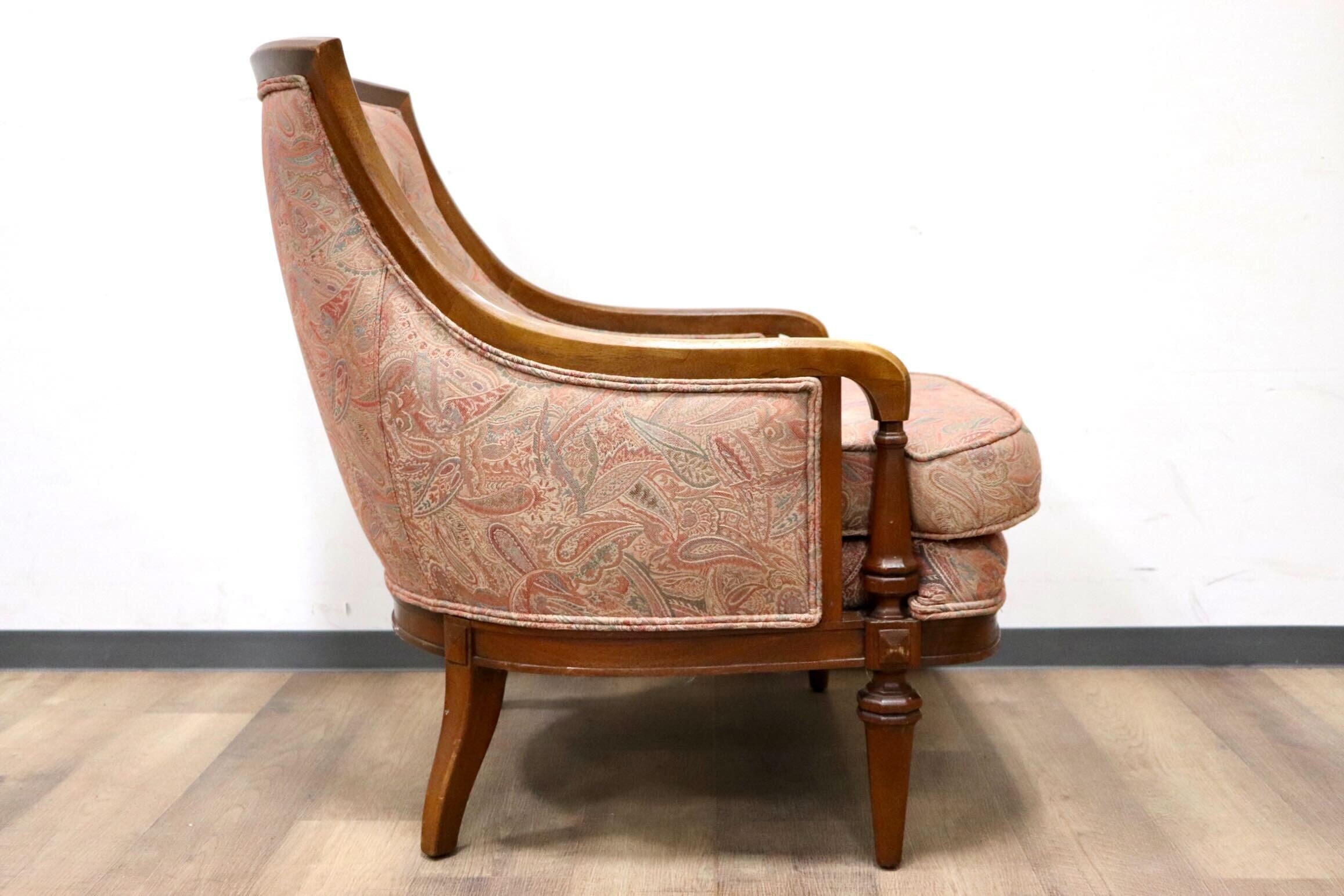 GMGH371B○DREXEL HERITAGE / ドレクセルヘリテイジ Upholstery アップホルスタリー シングルソファ 1人掛けソファ ヴィンテージ 約57万