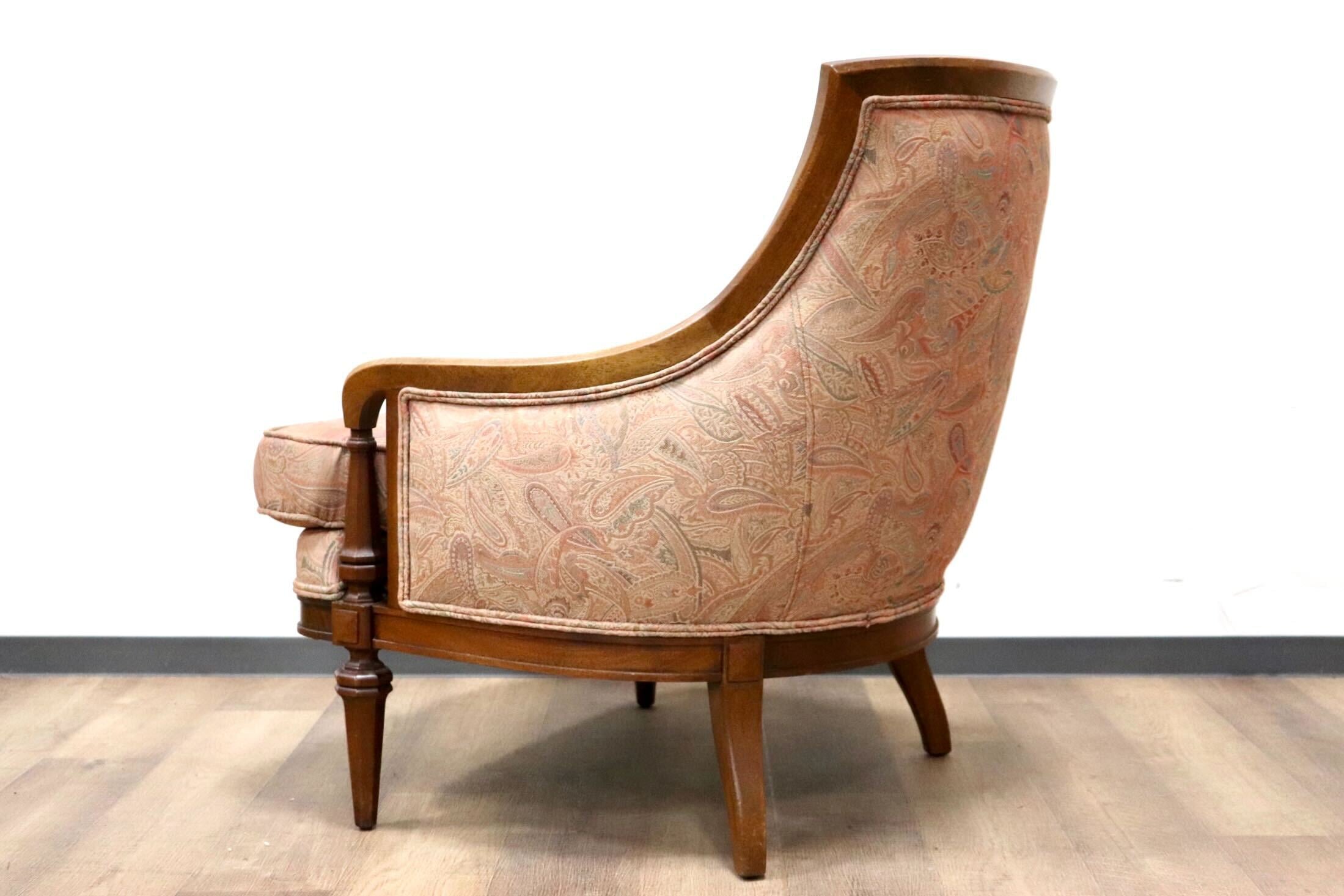 GMGH371B○DREXEL HERITAGE / ドレクセルヘリテイジ Upholstery アップホルスタリー シングルソファ 1人掛けソファ ヴィンテージ 約57万