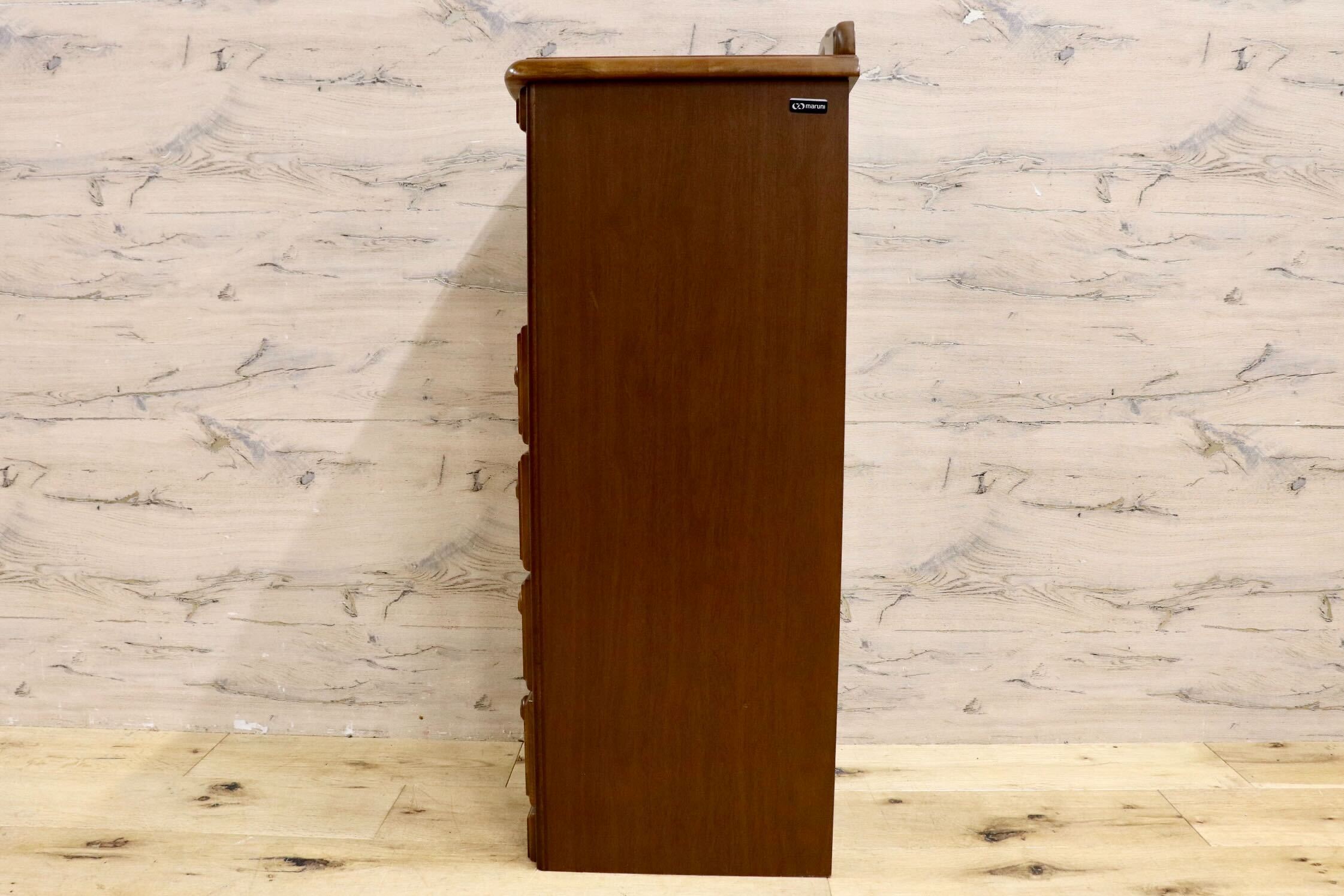 GMIK620A○maruni / マルニ 電話台 FAX台 飾り台 花台 小物収納 オーク材 シンプル モダン