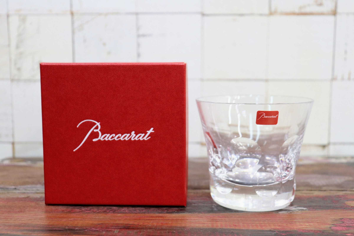 GMJO137B◯Baccarat / バカラ Beluga ベルーガ タンブラー ロックグラス クリスタルグラス ウイスキーグラス フランス製 西洋