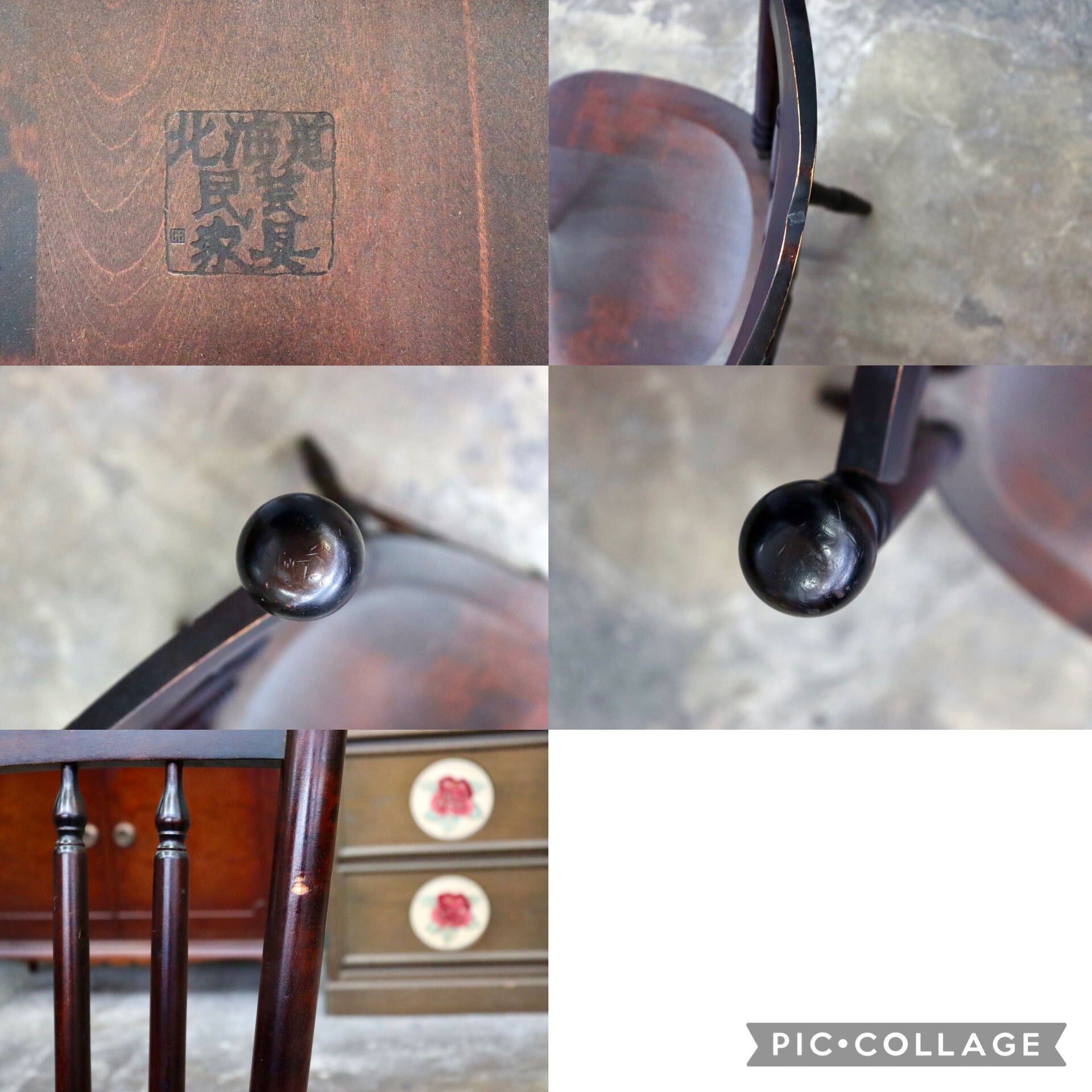 GMJK342D○北海道民芸家具 ウィンザーチェア 2脚セット 樺材 ダイニングチェア 椅子 国産家具 民芸家具 クラシック 飛騨産業