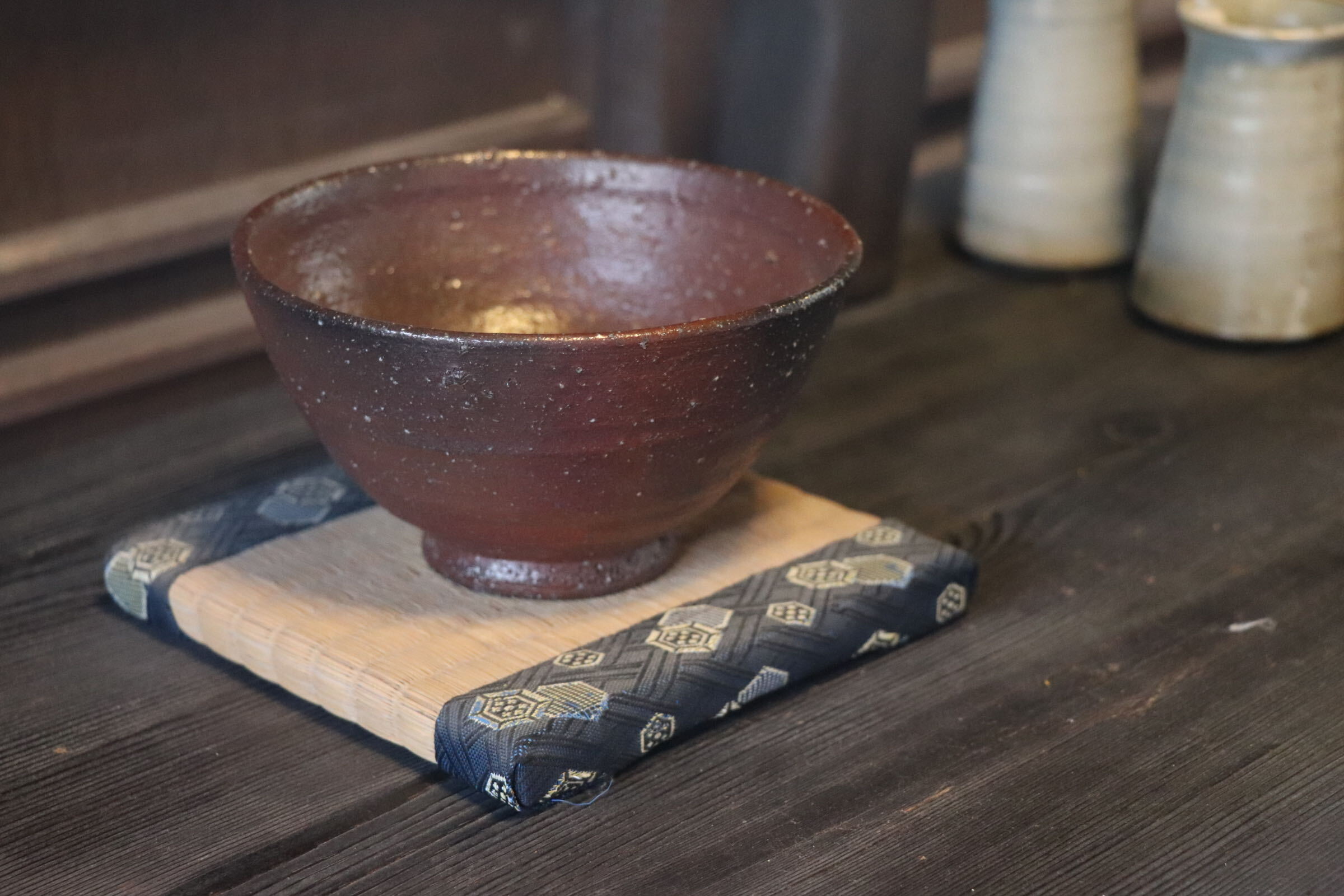 GMJI11◯市野悟窯 市野哲次 丹波焼 茶碗 陶器 現代陶芸 丹波篠山 作家物