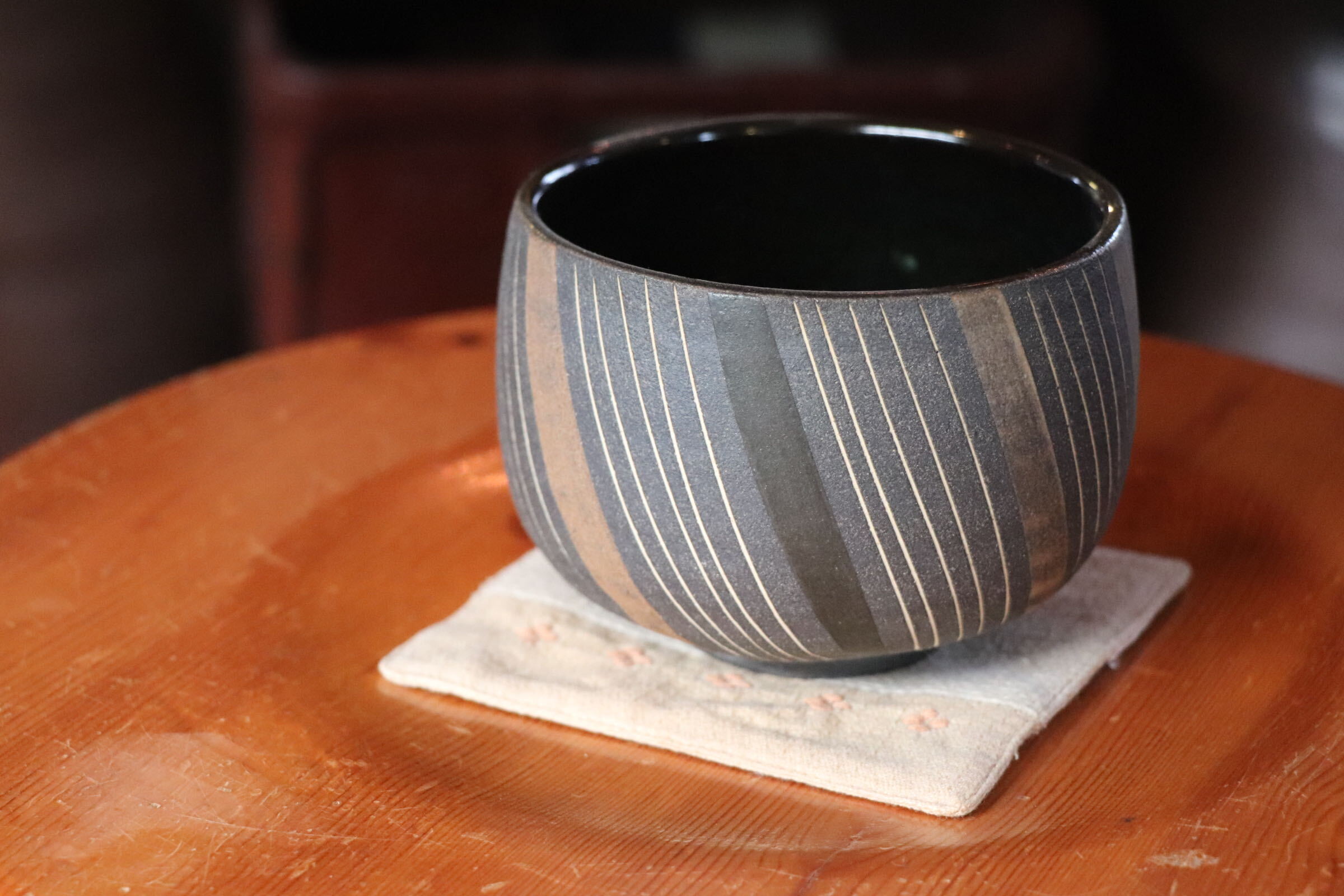GMJI20◯市野悟窯 市野哲次 丹波焼 抹茶碗 陶器 現代陶芸 丹波篠山 作家物