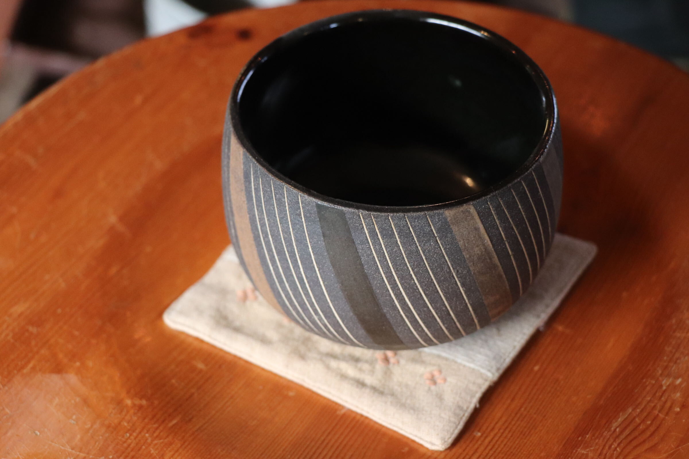GMJI20◯市野悟窯 市野哲次 丹波焼 抹茶碗 陶器 現代陶芸 丹波篠山 作家物
