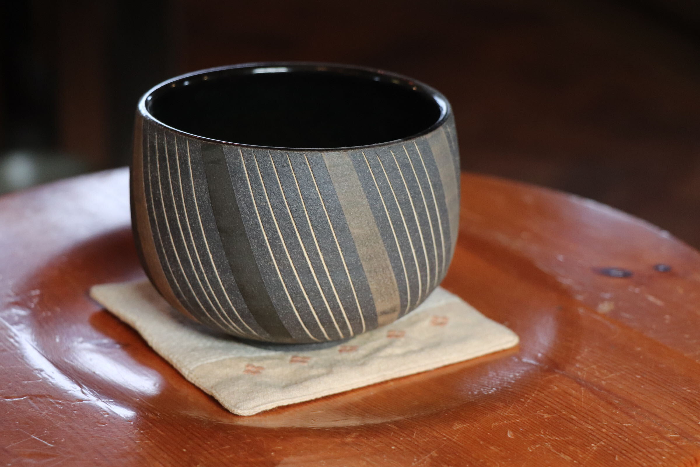 GMJI20◯市野悟窯 市野哲次 丹波焼 抹茶碗 陶器 現代陶芸 丹波篠山 作家物