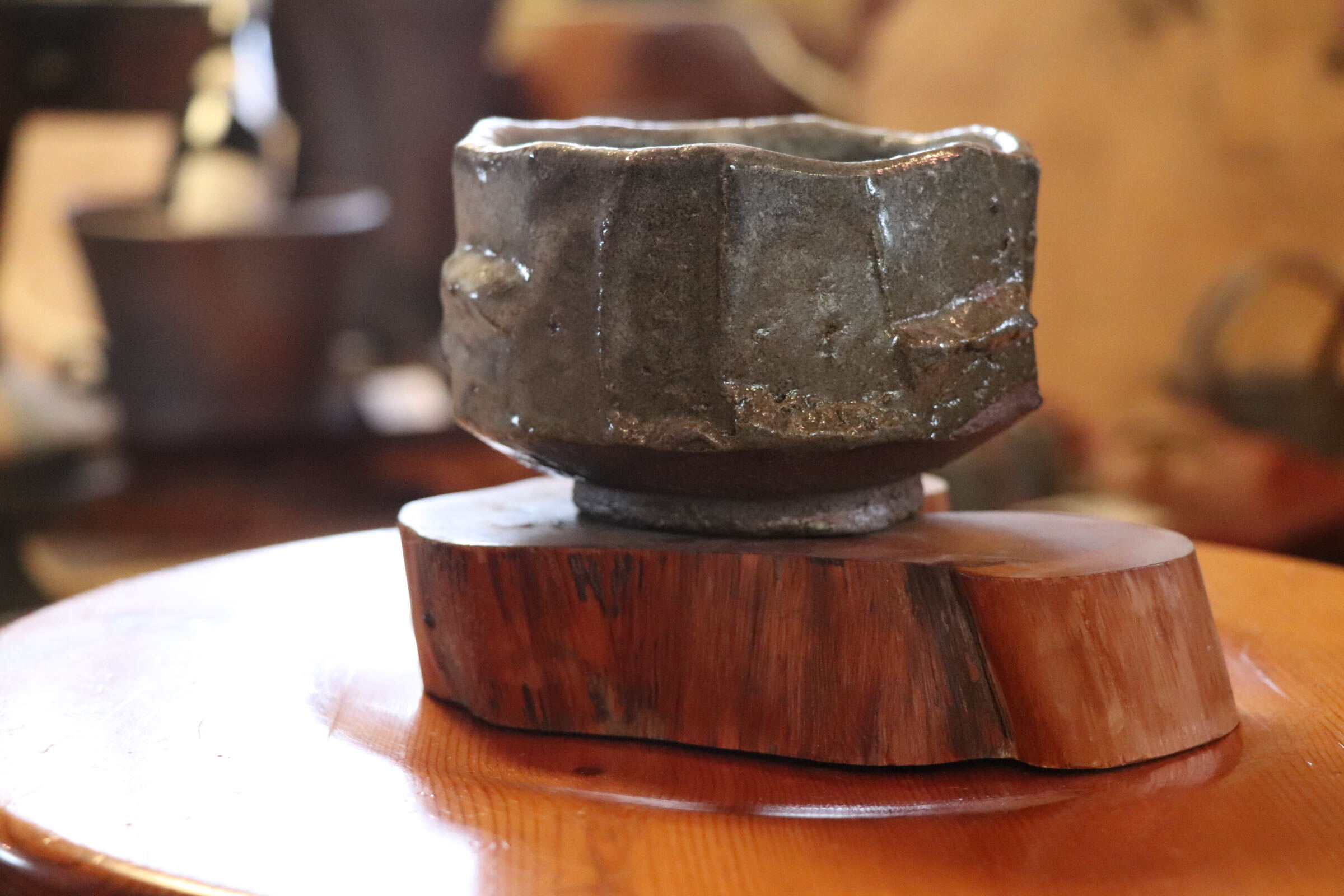 GMJI26◯市野悟窯 市野哲次 丹波焼 抹茶碗 陶器 現代陶芸 丹波篠山 作家物