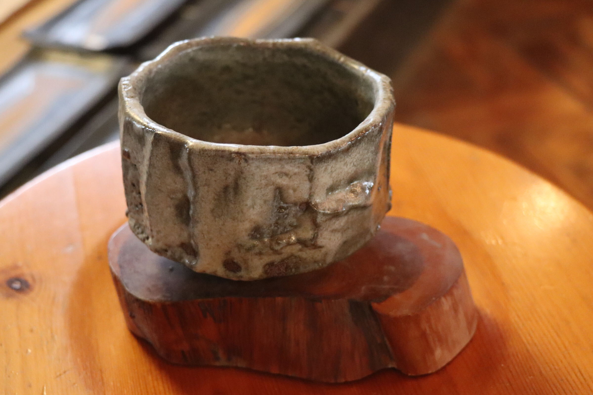 GMJI26◯市野悟窯 市野哲次 丹波焼 抹茶碗 陶器 現代陶芸 丹波篠山 作家物