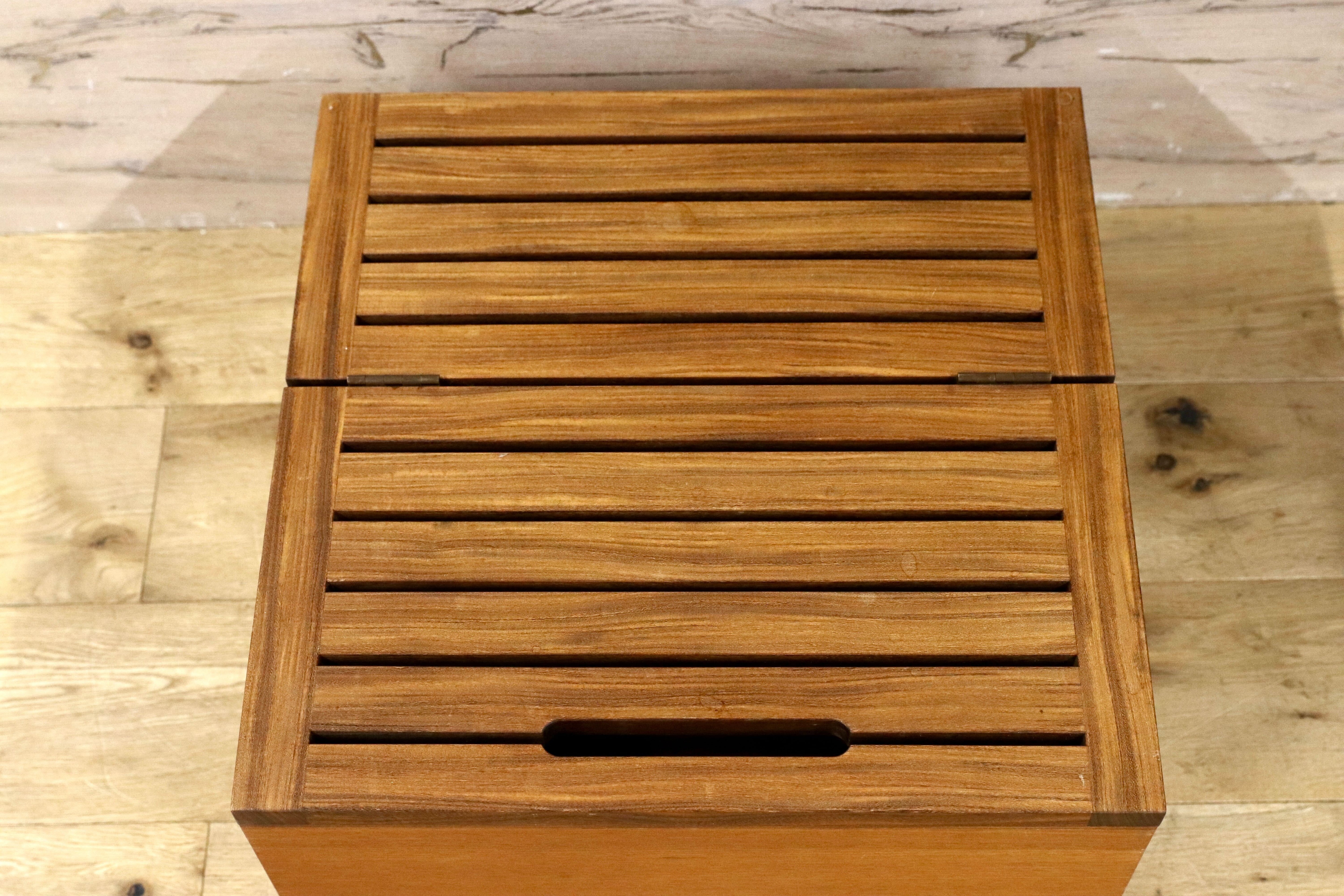 GMIK861○チーク材 収納ボックス 北欧スタイル ディスプレイ台 アンティーク