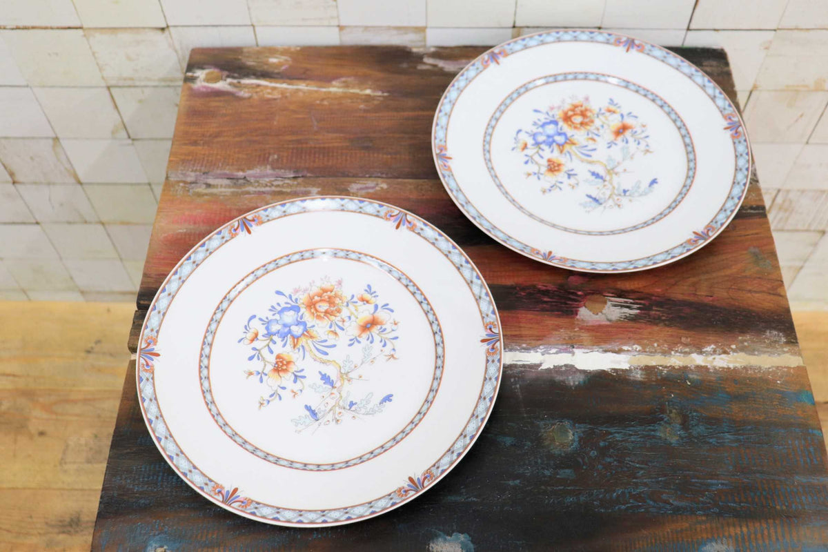 GMJO137F◯G. Labesse / G. ラベッセ リモージュ磁器 ディナープレート 大皿 皿 6枚セット 高級洋食器 フランス アンティーク 希少 美品