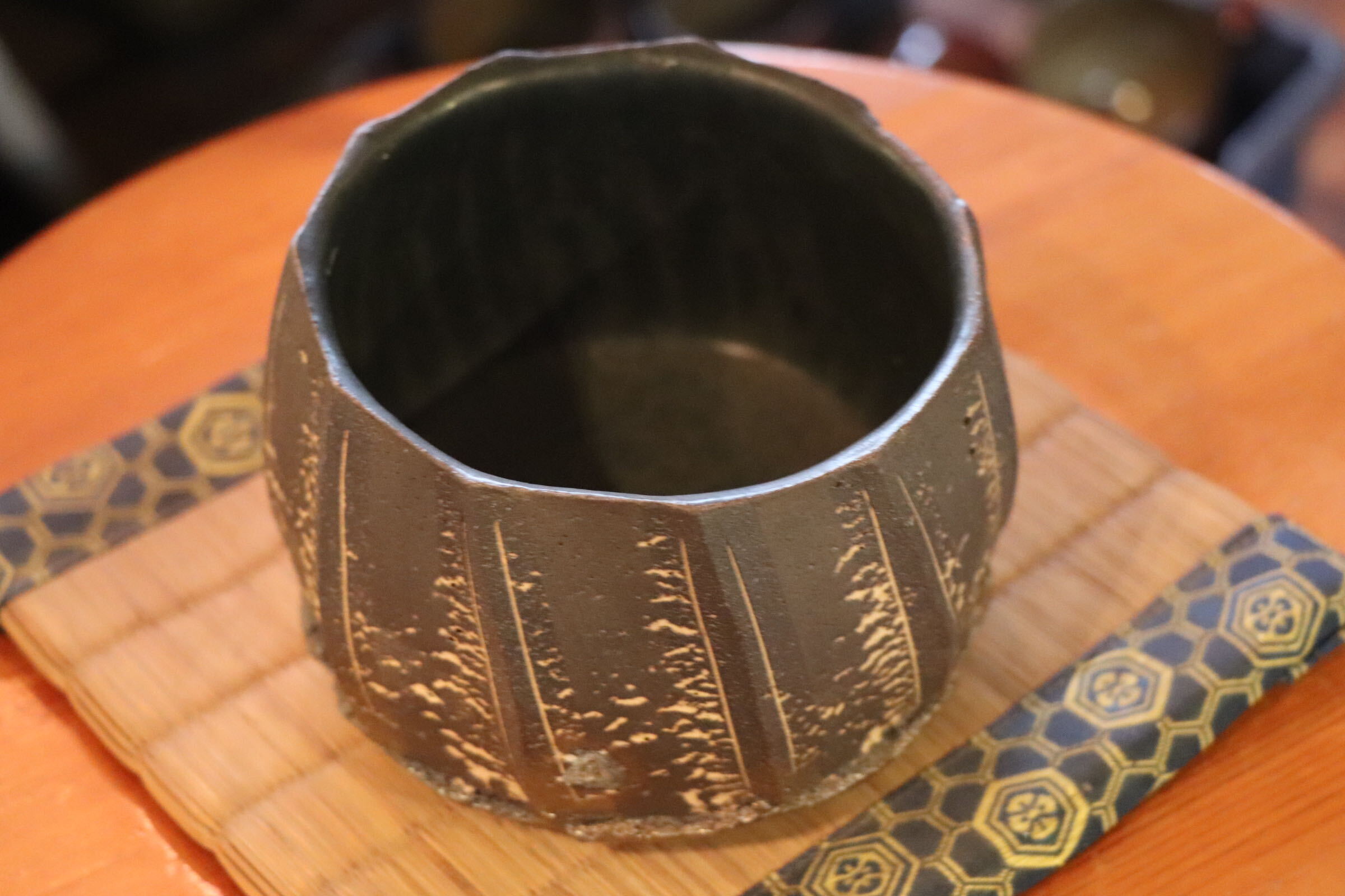 GMJI35◯市野悟窯 市野哲次 丹波焼 抹茶碗 陶器 現代陶芸 丹波篠山 作家物