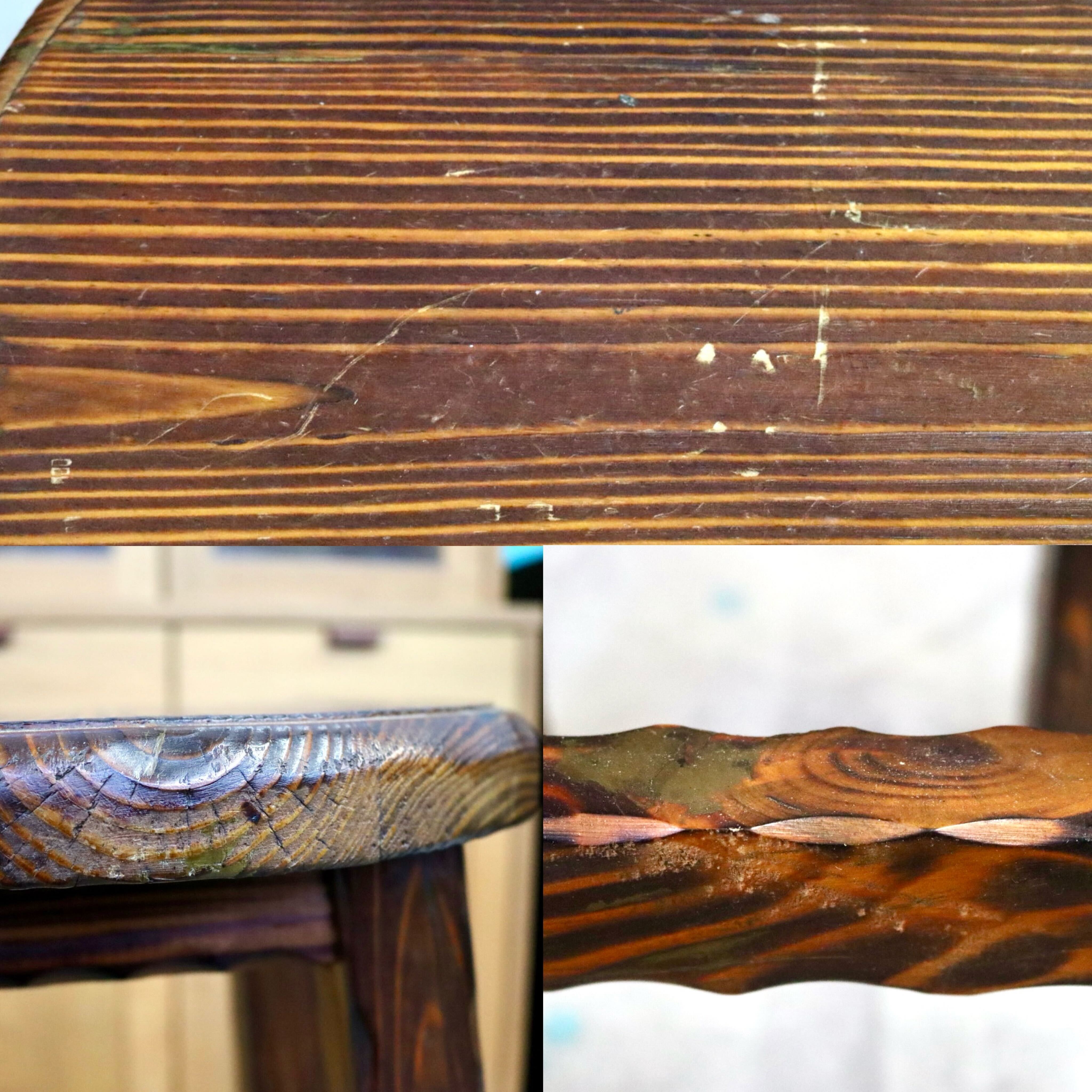 GMIS400B○スツール ハイチェア カウンターチェア 椅子 花台 木製 無垢材 キッチン カントリー ヴィンテージ