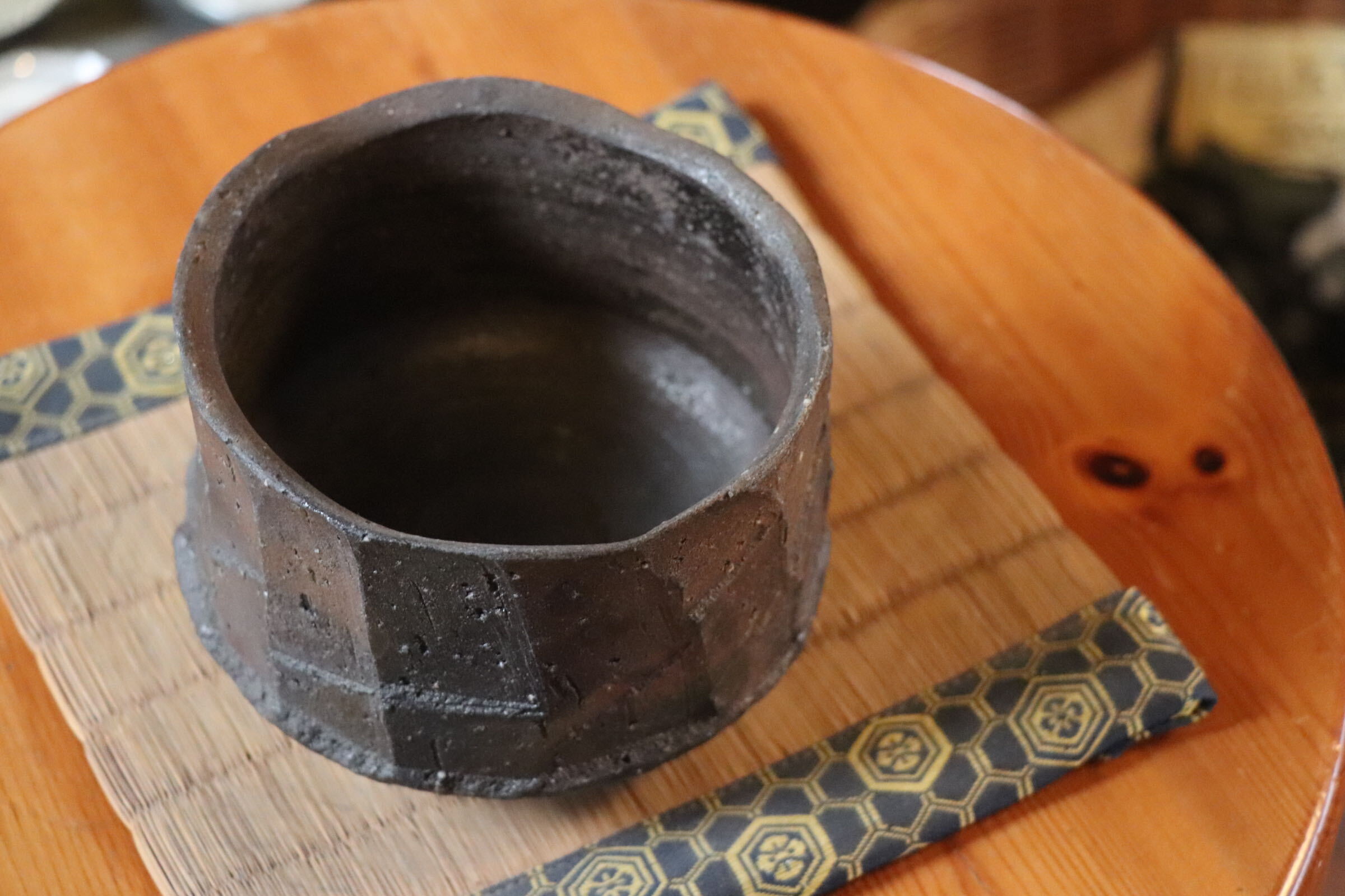 GMJI37◯市野悟窯 市野哲次 丹波焼 抹茶碗 陶器 現代陶芸 丹波篠山 作家物