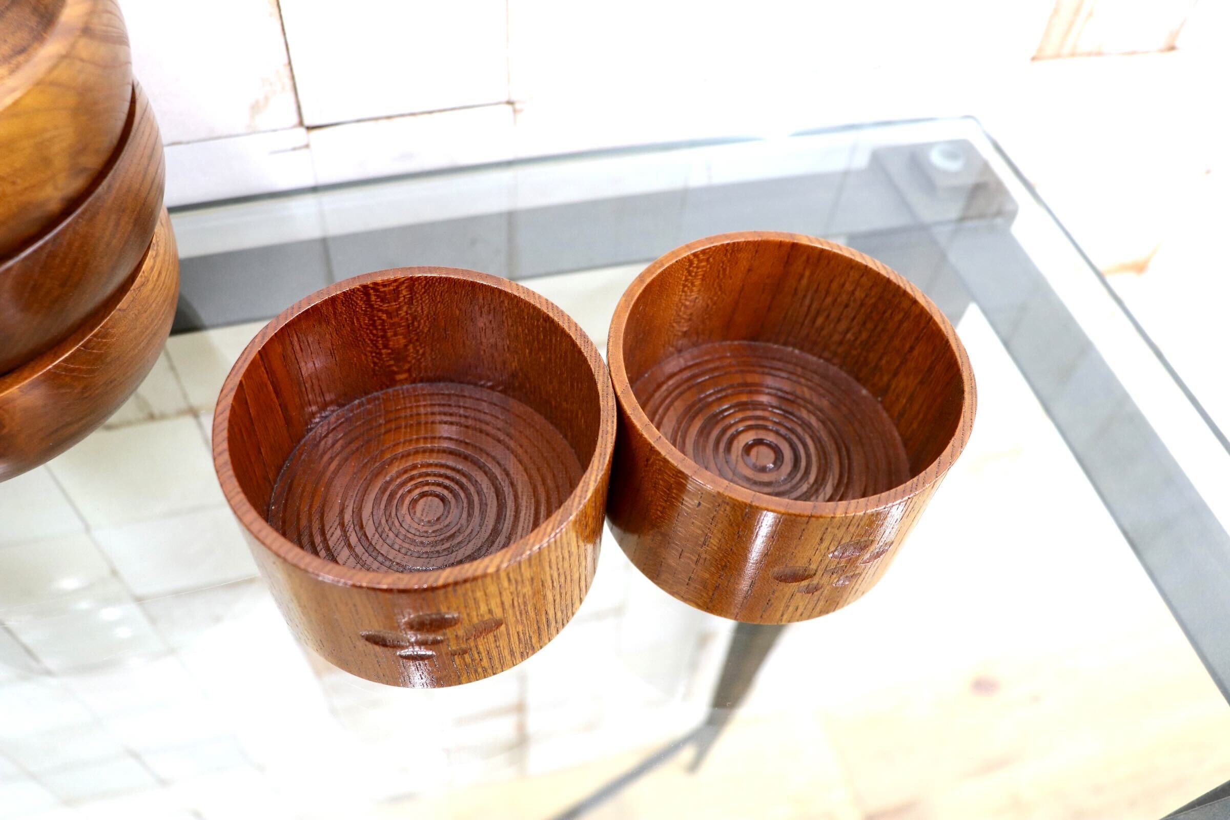 GMGK557〇天然木 木製食器 まとめ売り ボウル 皿 セット 和食器 ナチュラル ウッド食器 12点セット