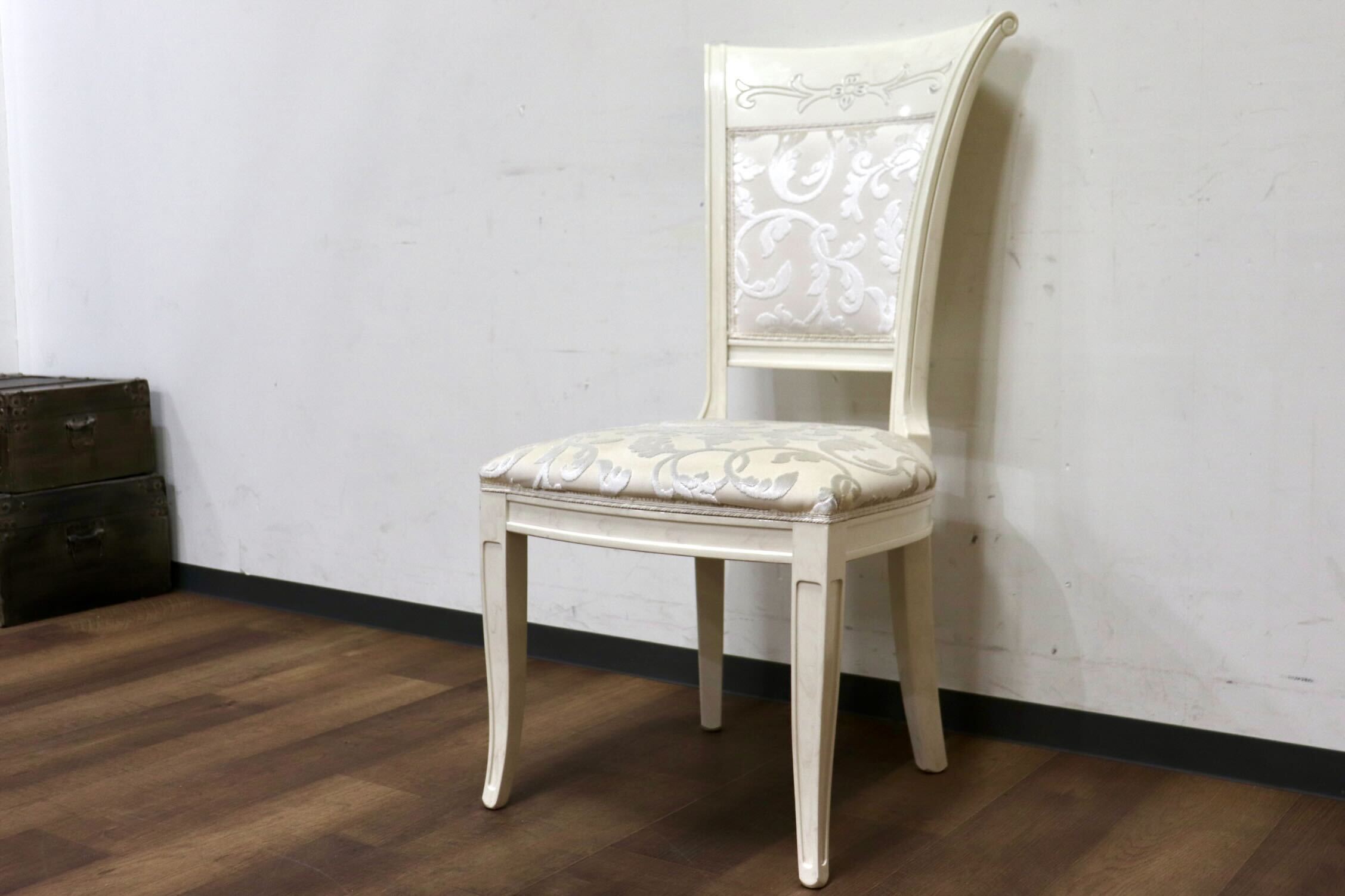 GMHK842A○SaltarelliMOBILI / サルタレッリモビリ GIULIETTA ジュリエッタ ダイニングチェア 姫家具 ロココ調 イタリア製 定価約6.8万