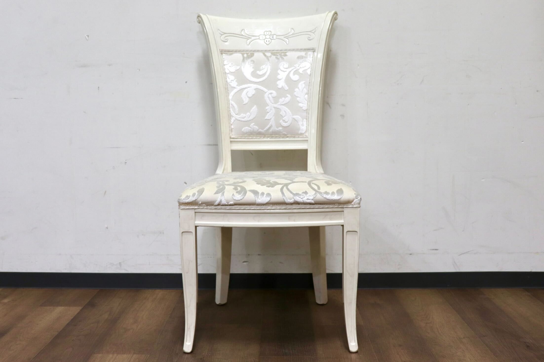 GMHK842A○SaltarelliMOBILI / サルタレッリモビリ GIULIETTA ジュリエッタ ダイニングチェア 姫家具 ロココ調 イタリア製 定価約6.8万