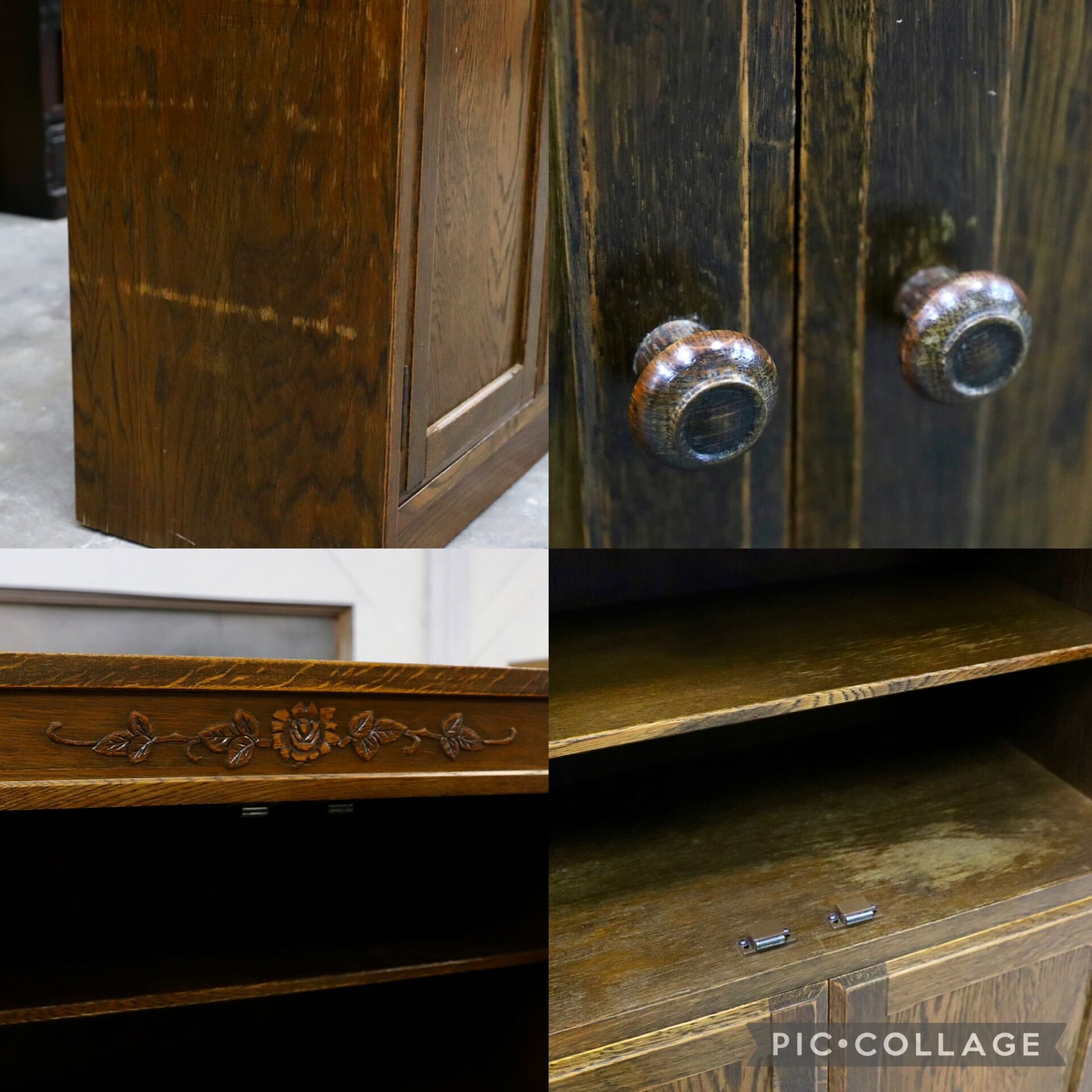 GMIK660○三越家具 Brugge ブルージュ スリムキャビネット 飾り棚 リビング収納 ハイボード 英国カントリー クラシック アンティーク