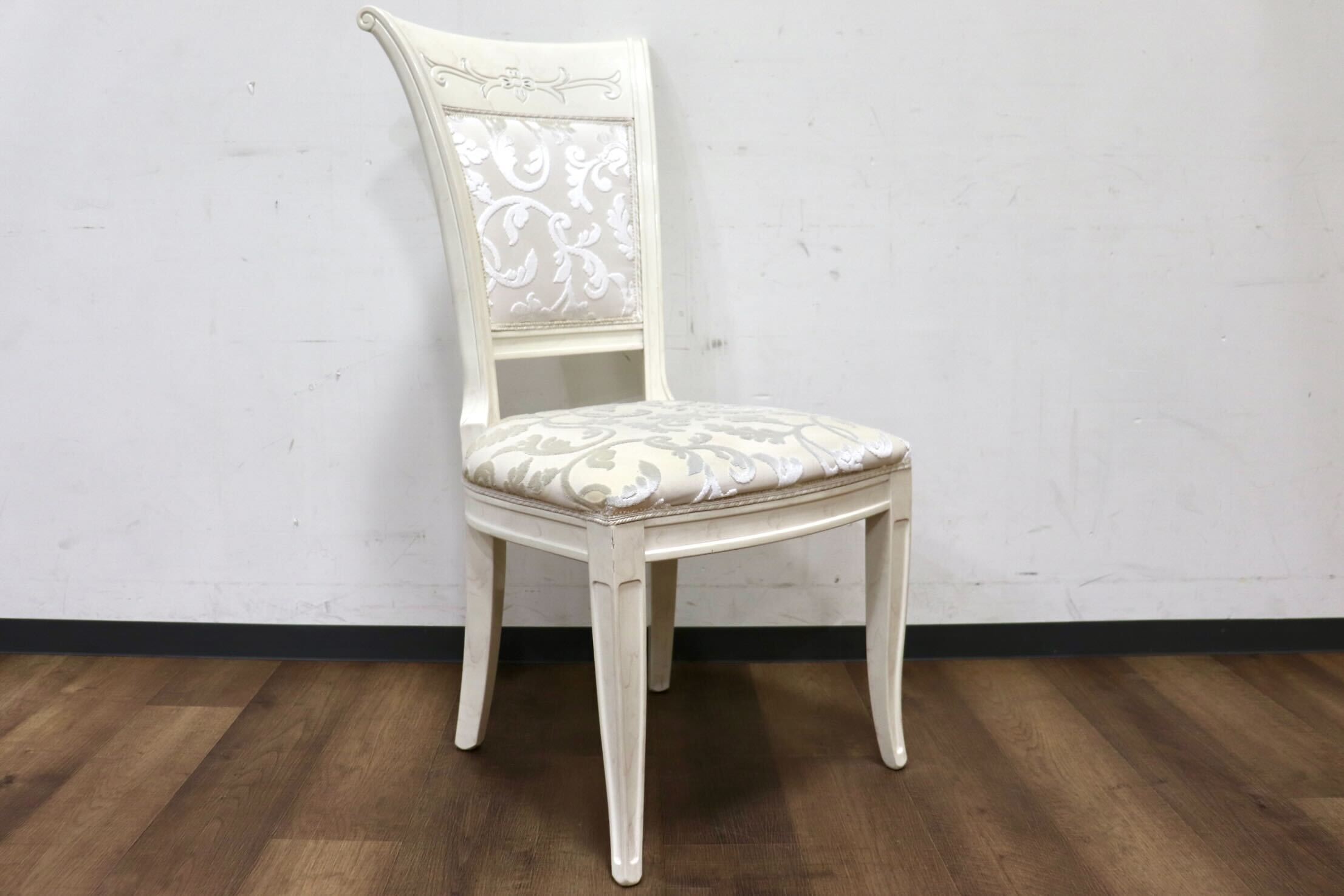 GMHK842A○SaltarelliMOBILI / サルタレッリモビリ GIULIETTA ジュリエッタ ダイニングチェア 姫家具 ロココ調 イタリア製 定価約6.8万
