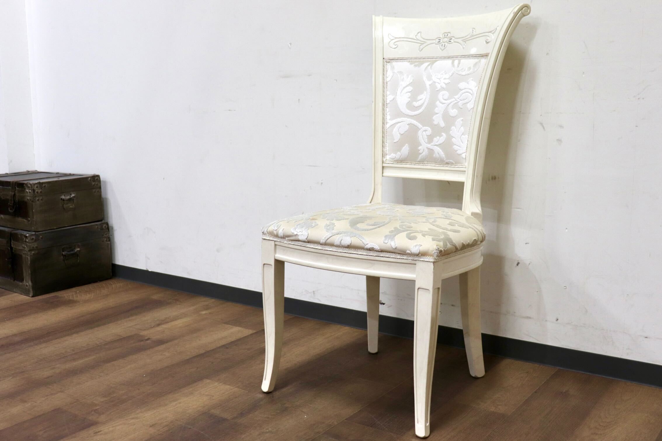 GMHK842C○SaltarelliMOBILI / サルタレッリモビリGIULIETTA ジュリエッタ ダイニングチェア 姫家具 口ココ調 イタリア製 定価約6.8万