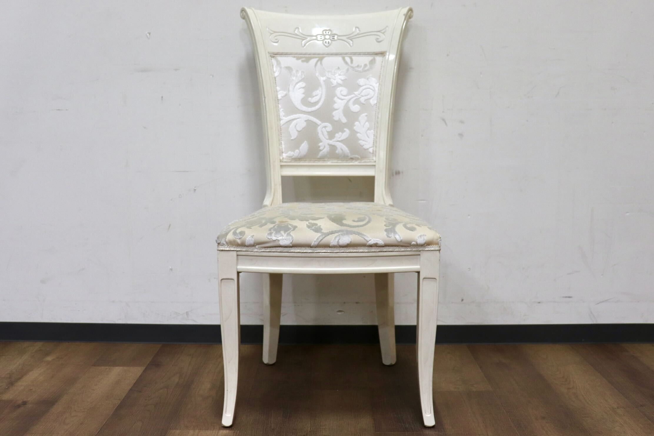 GMHK842C○SaltarelliMOBILI / サルタレッリモビリGIULIETTA ジュリエッタ ダイニングチェア 姫家具 口ココ調 イタリア製 定価約6.8万