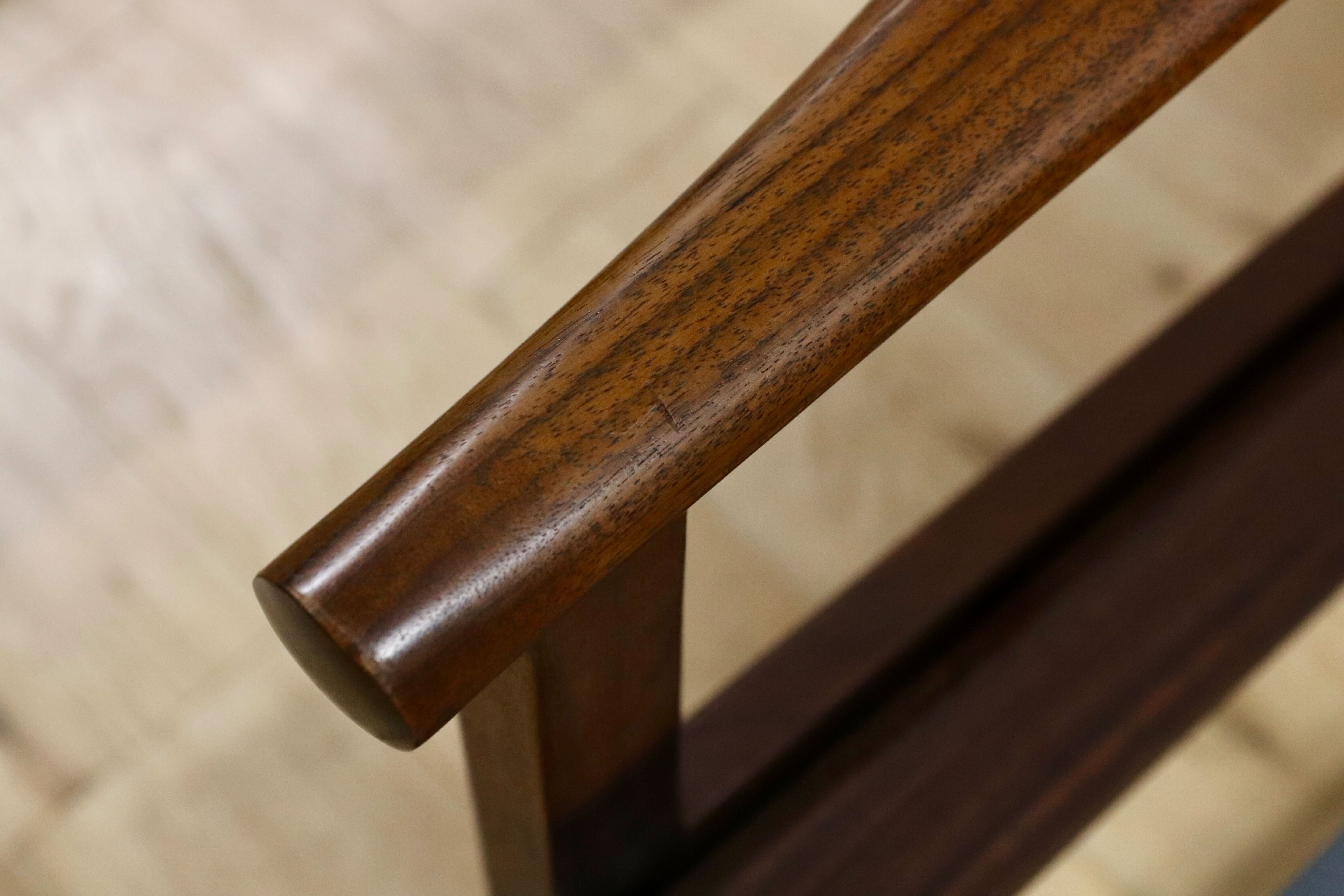 GMHS533A○オールドマルニ / maruni 孔雀 60年代 アームチェア 1人掛けソファ 椅子 ローズウッド 北欧スタイル ジャパニーズモダン 稀少