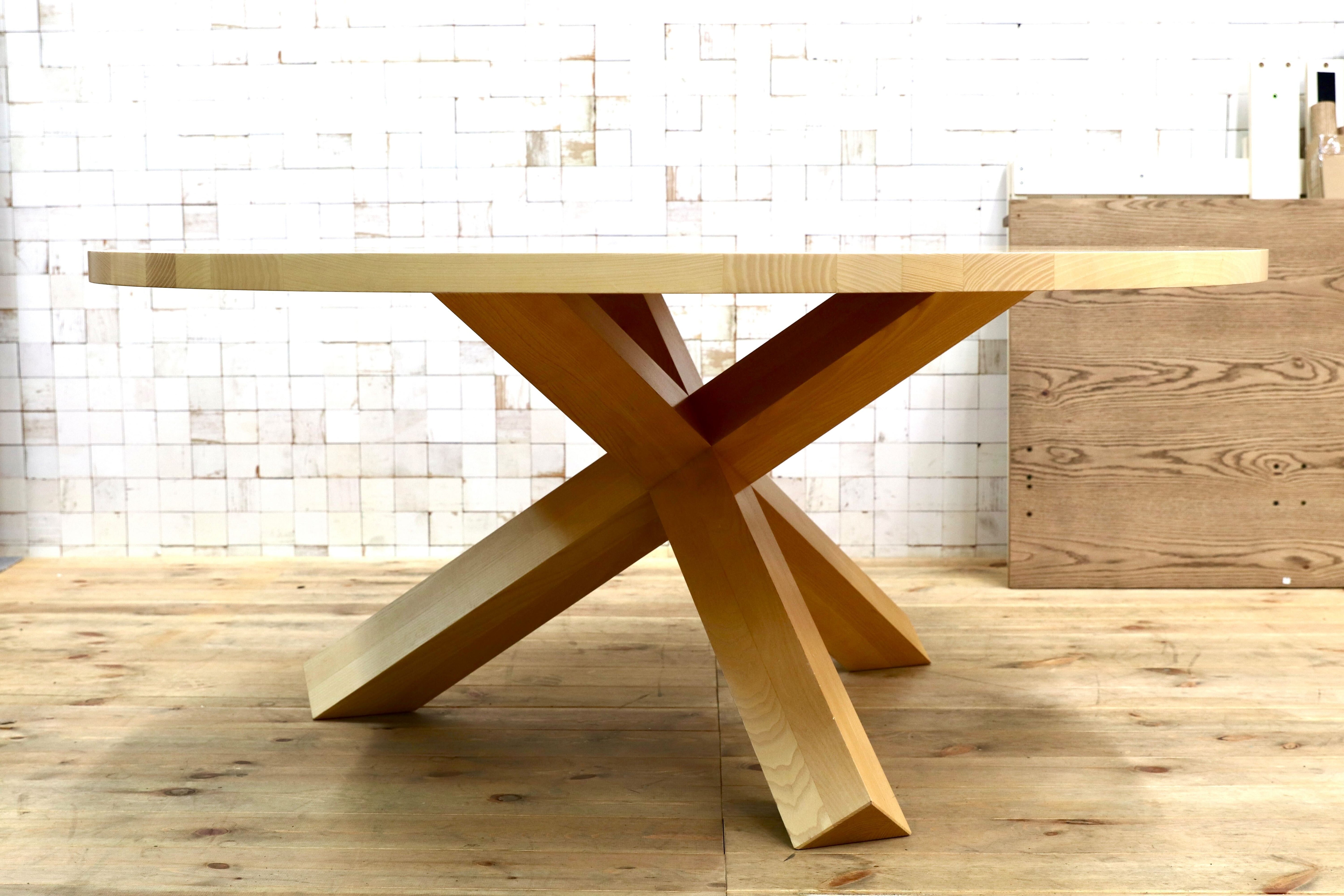 GMIO73○Cassina ixc / カッシーナイクスシー 452 LA ROTONDA ラ ロトンダテーブル ダイニングテーブル マリオ・ベリーニ 定価234万