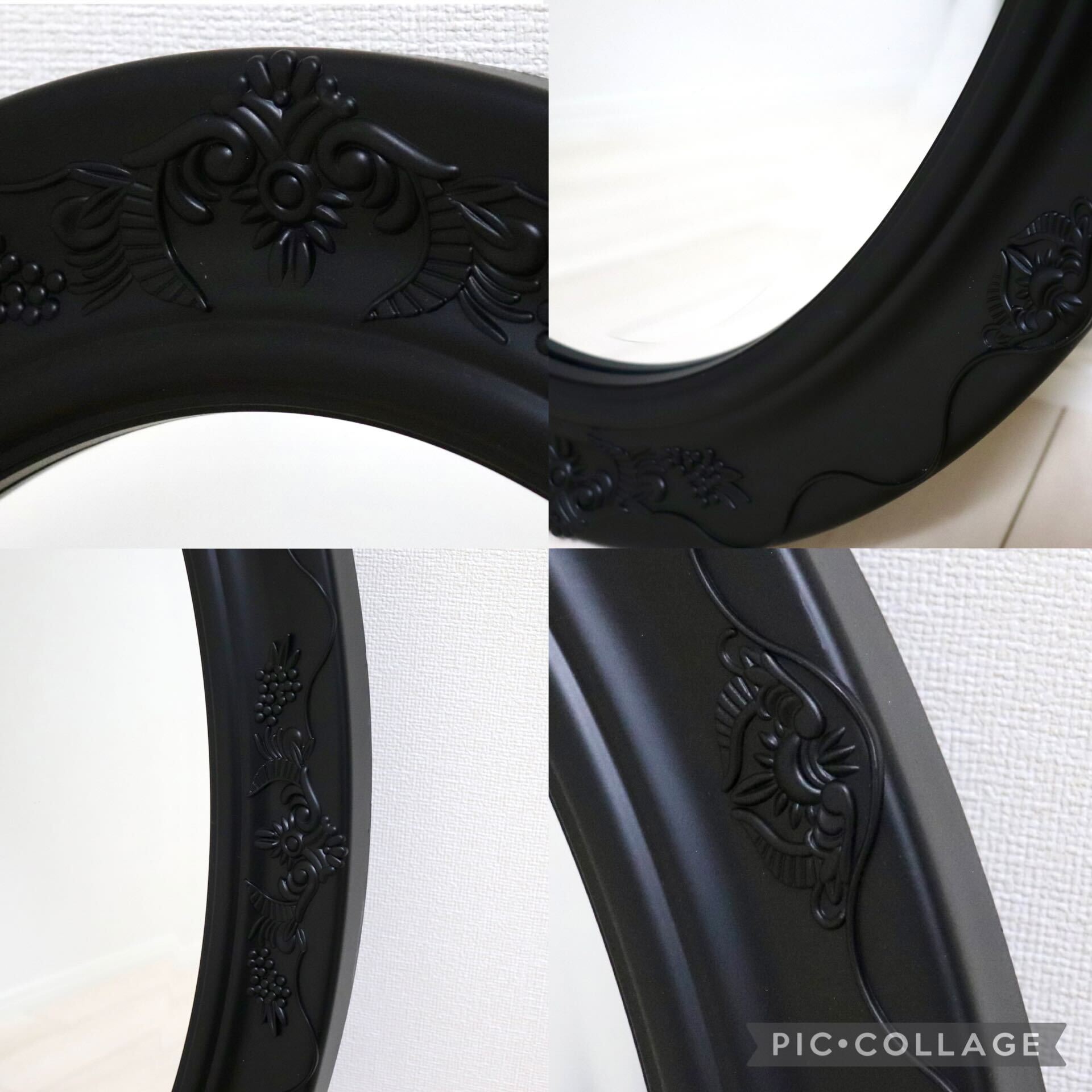 GMIK745A○ウォールミラー 壁掛け鏡 姿見 壁掛けミラー 全身鏡 立て掛けミラー 鏡 クラシック調