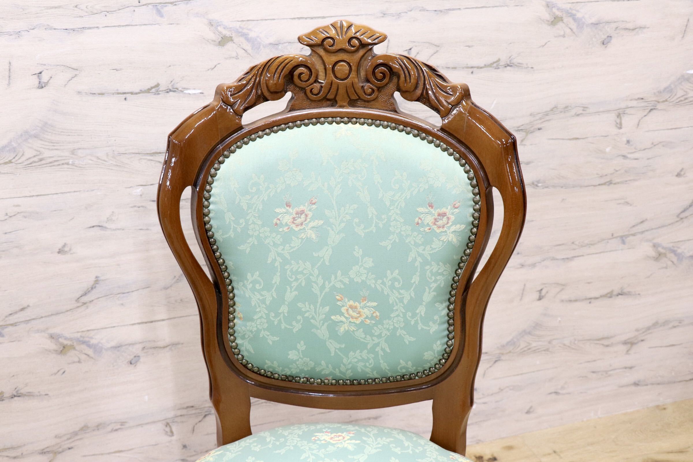 GMJH293A○morello gianpaolo / モレロジャンパウロ ダイニングチェア 2脚セット 椅子 イタリア製 ヨーロピアン クラシック 展示品