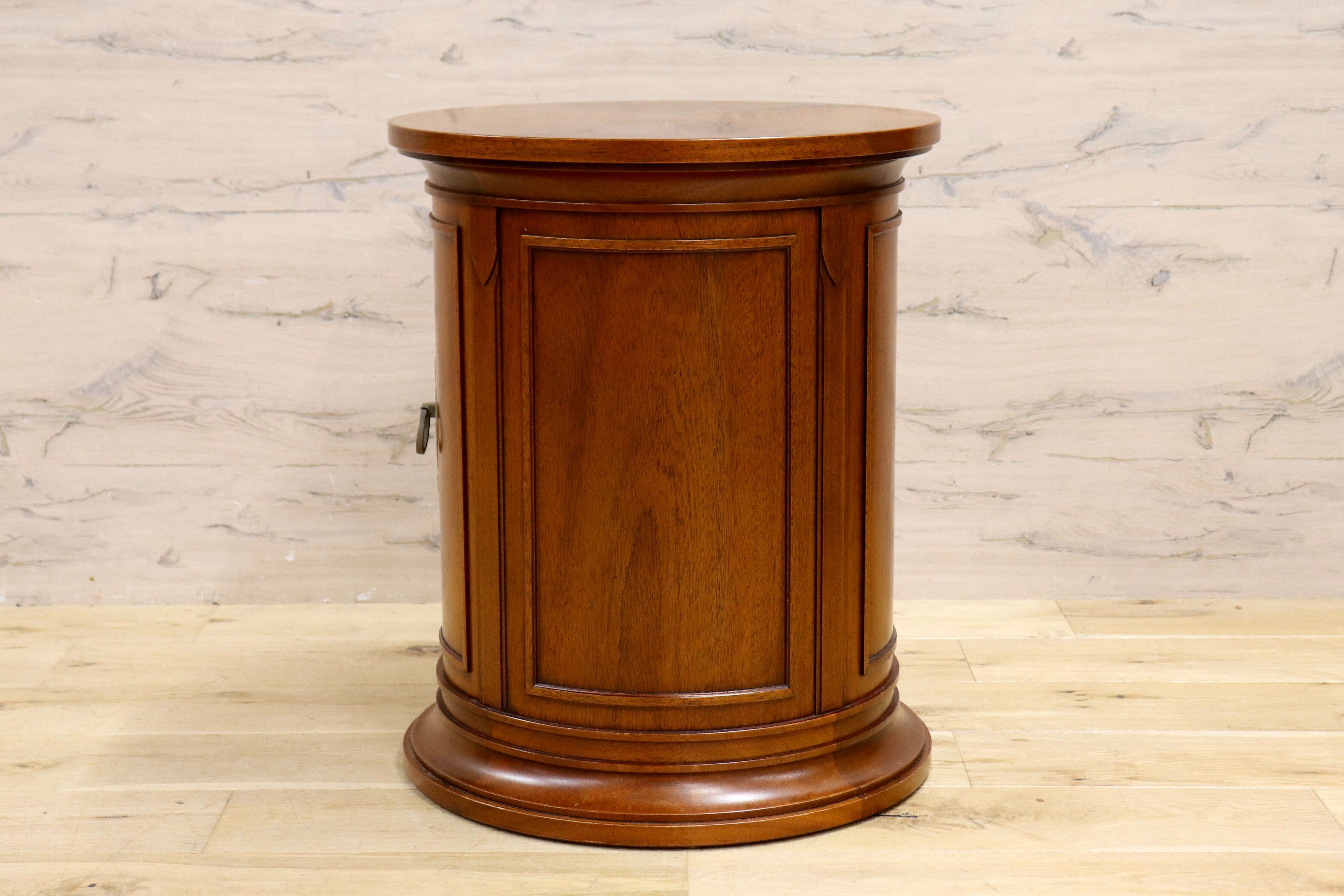 GMIK668A○DREXEL HERITAGE / ドレクセルヘリテイジ TRIUNE トライユン ドラムテーブル サイドテーブル 飾り台 クラシック ヴィンテージ