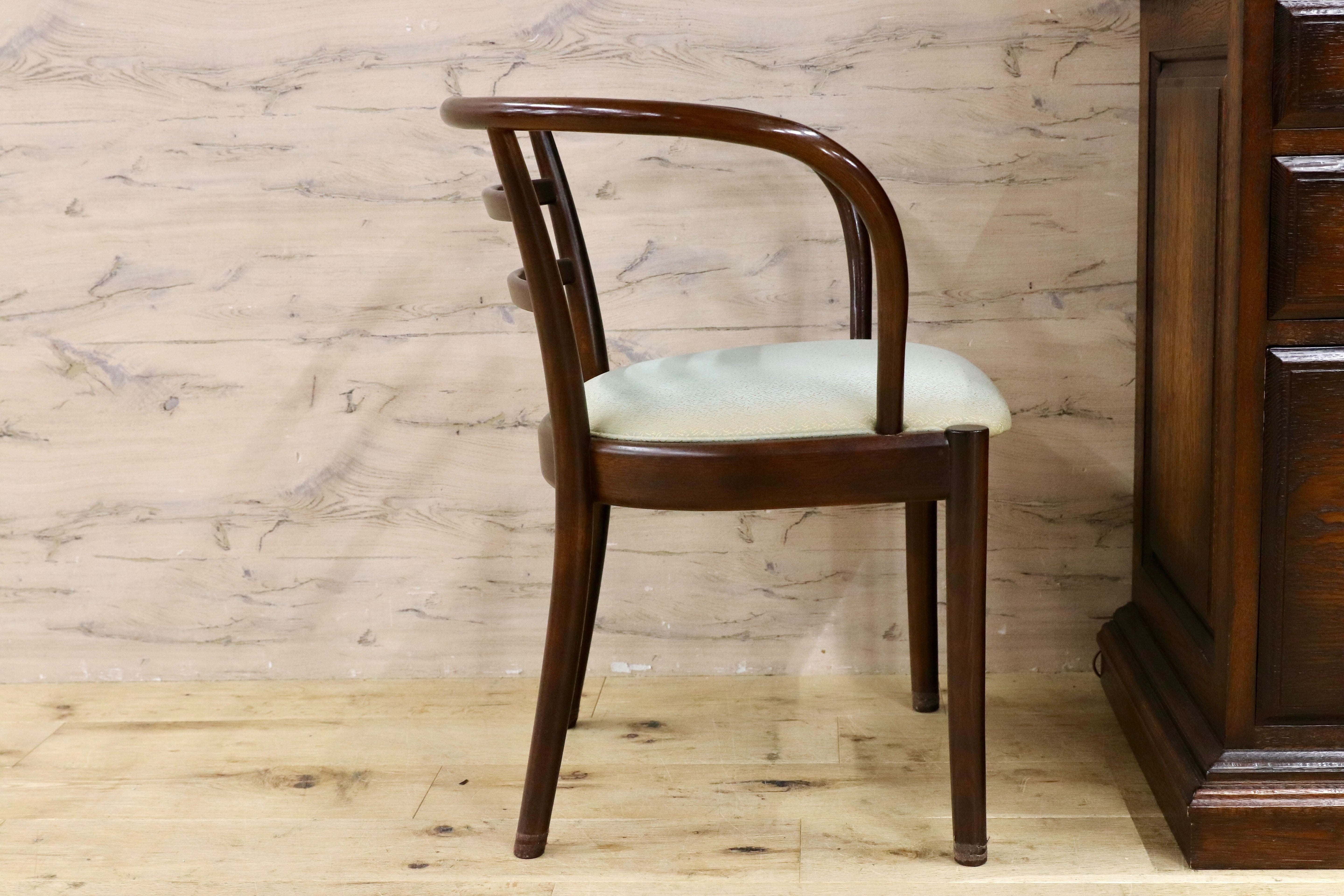 GMIH406A○飛騨産業 / HIDA キツツキ ヴィンテージ アームチェア ダイニングチェア 椅子 稀少