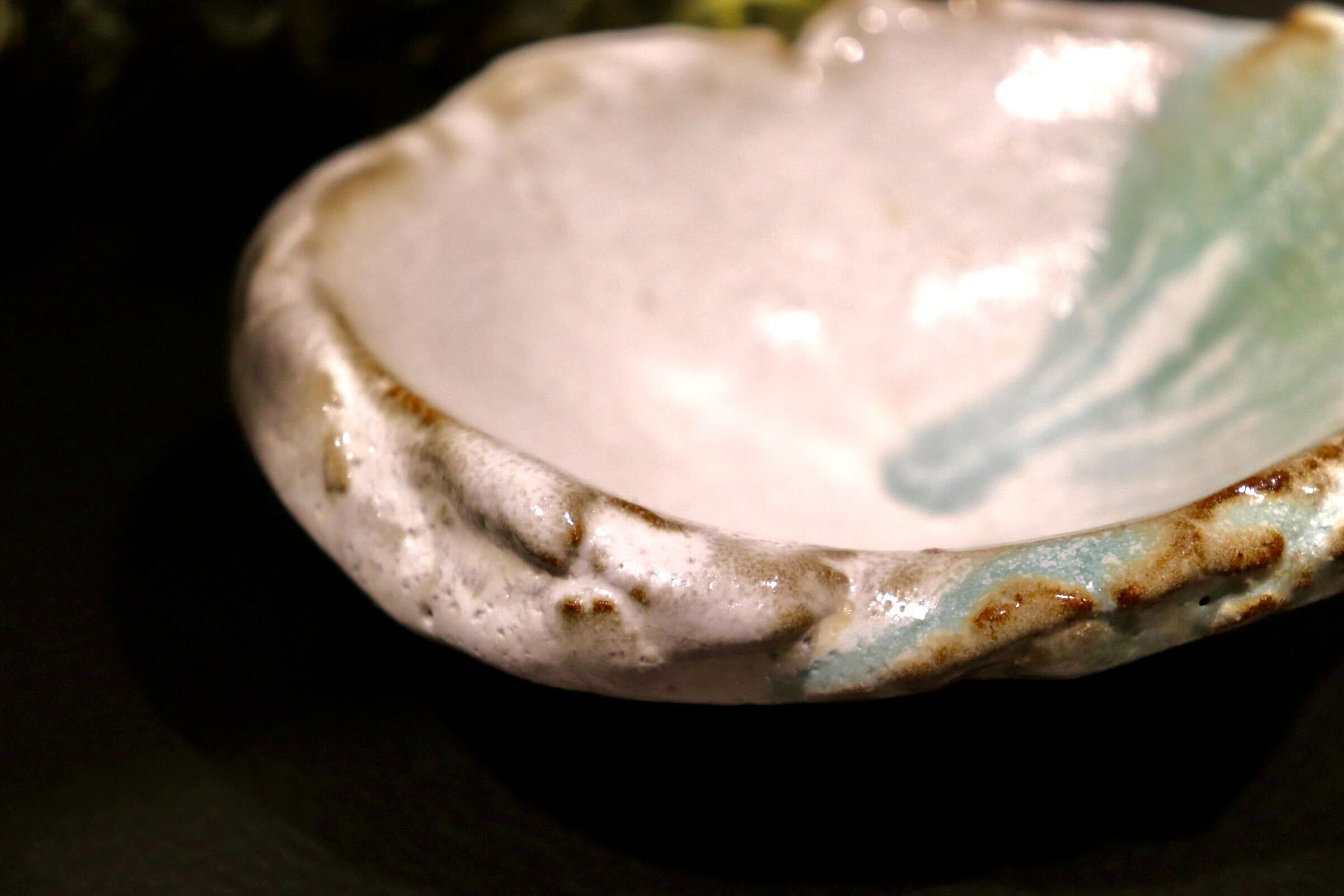 GMIO222AB◯丹文窯 丹波焼 丸皿 陶器 皿 伝統工芸 丹波篠山 未使用