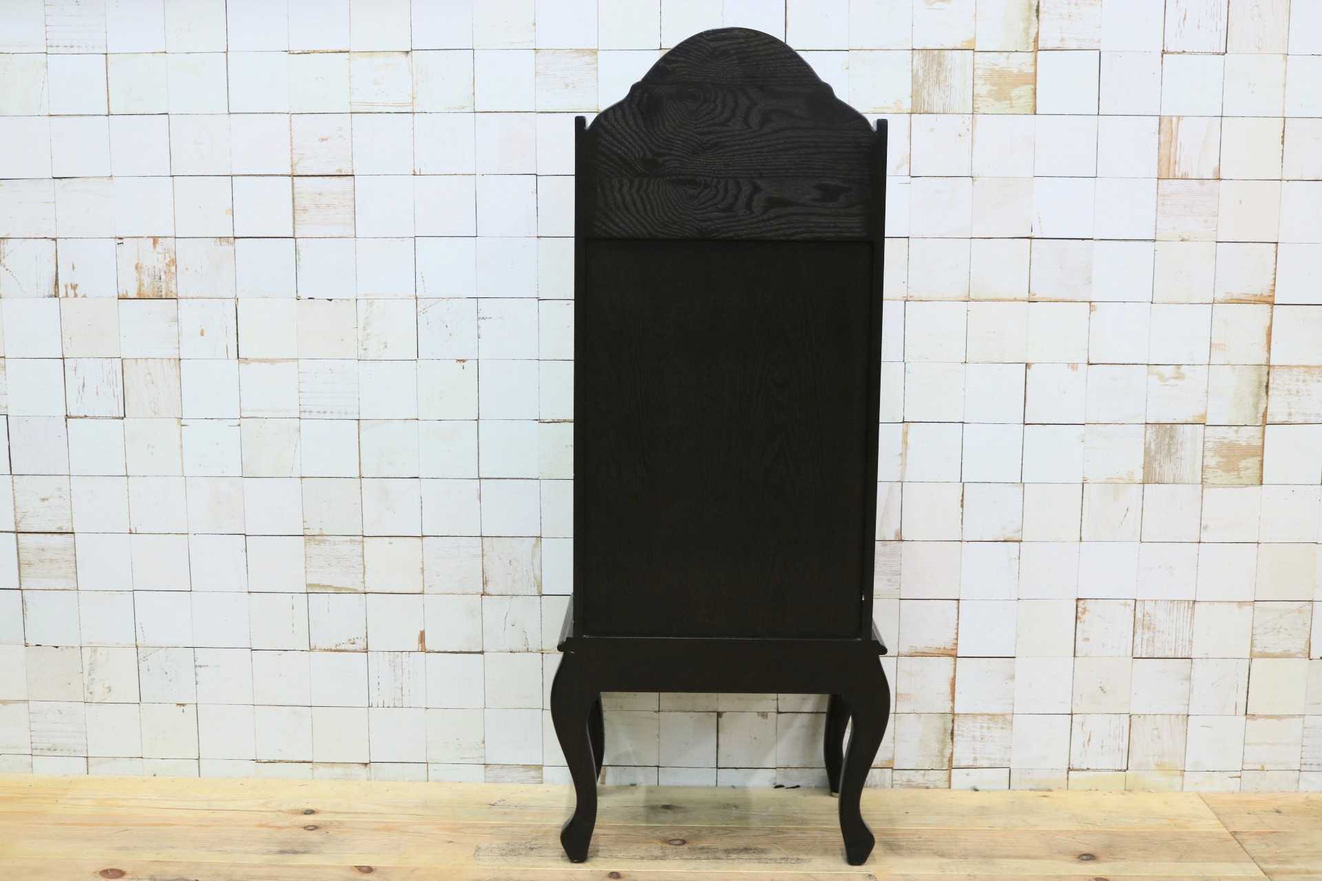 GMIK556◯マガジンラック 本棚 収納家具 スリッパラック 木製 什器 猫脚 ロココ調 アンティーク調