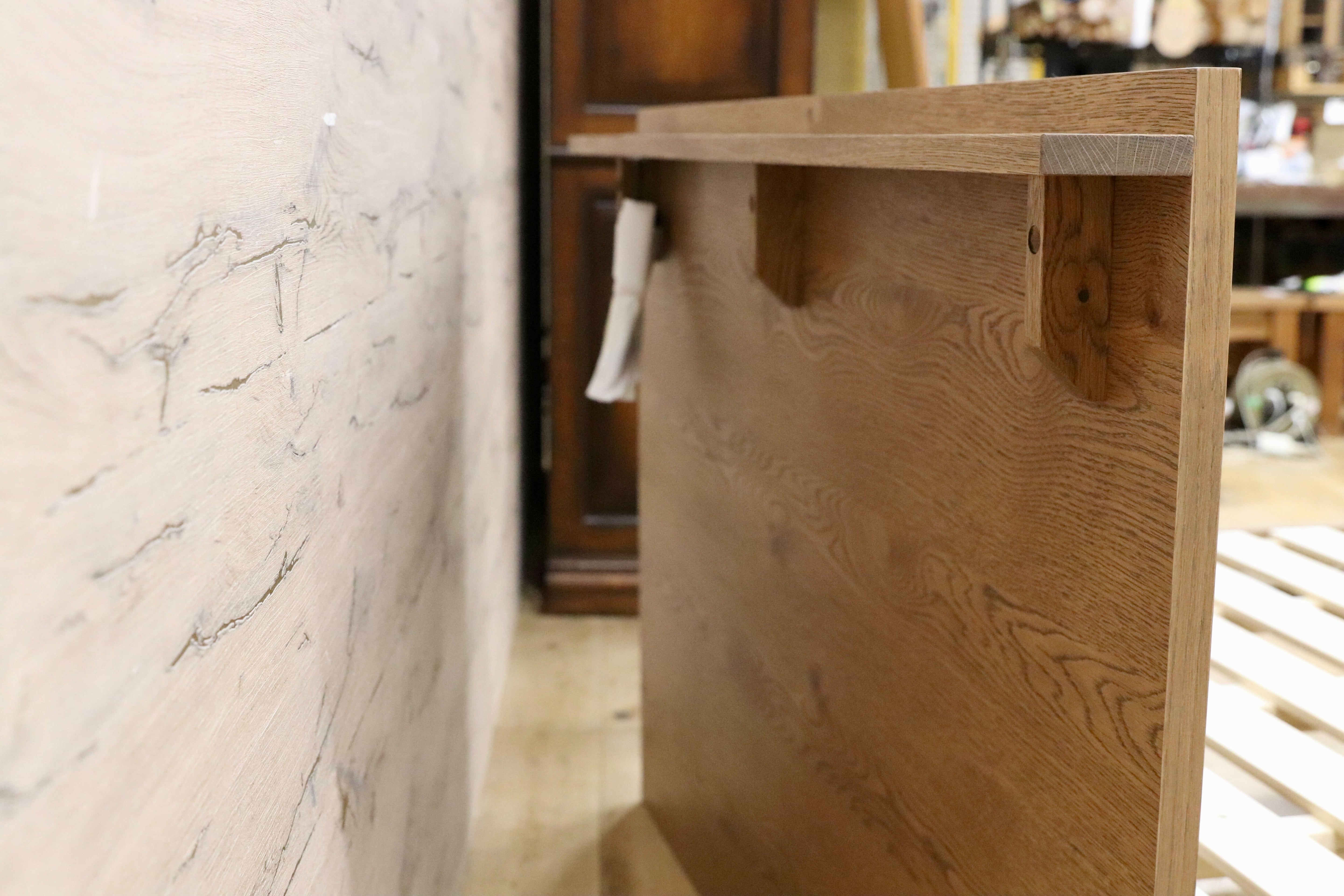 GMIK850○unico / ウニコ ADDAY アディ ベッドフレーム セミダブル SD ハイタイプ オーク材 北欧スタイル モデルルーム展示品