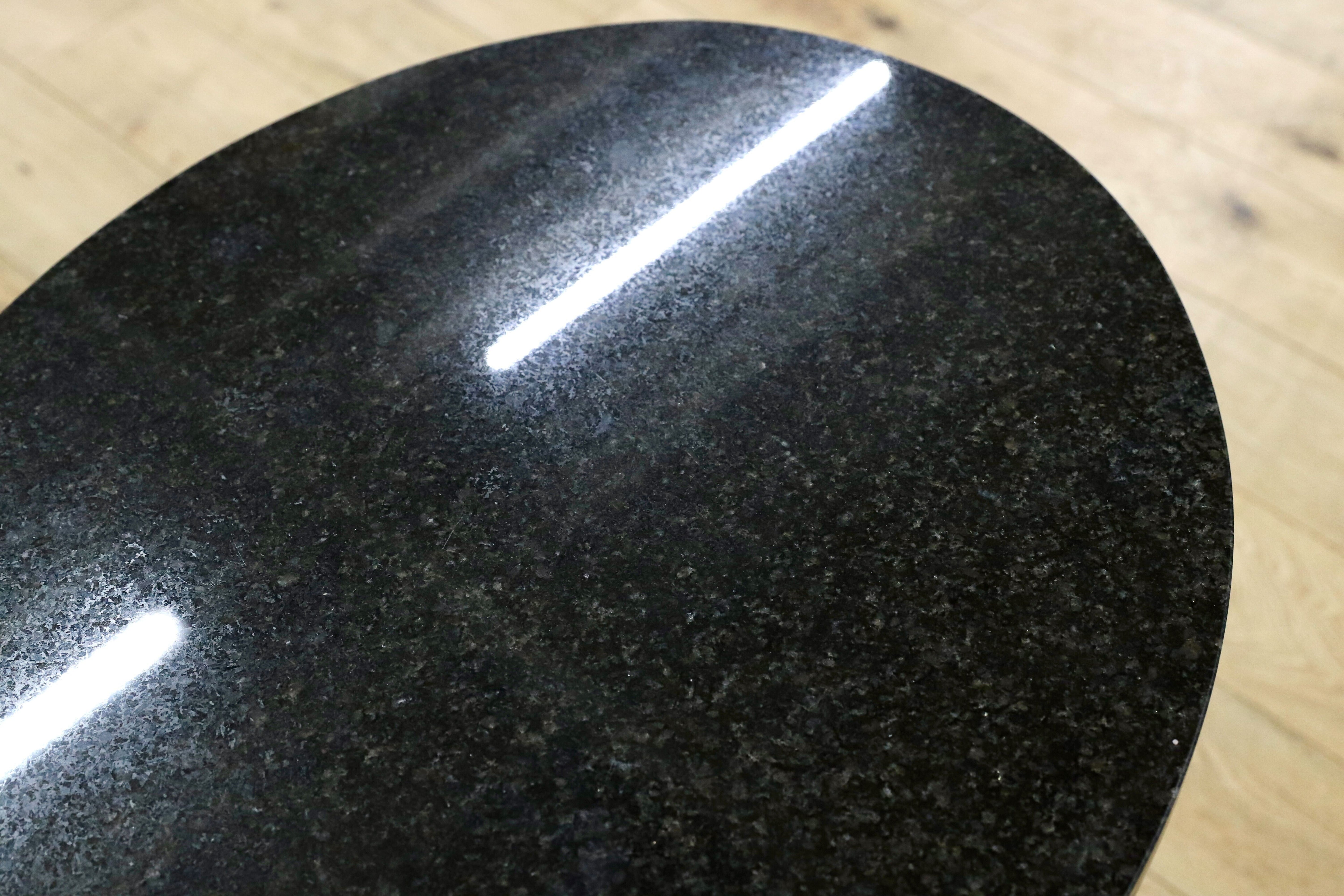 GMIK321○御影石 ストーンテーブル サイドテーブル コーヒーテーブル 花台 飾り台 クラシック 和モダン ※引取り推奨