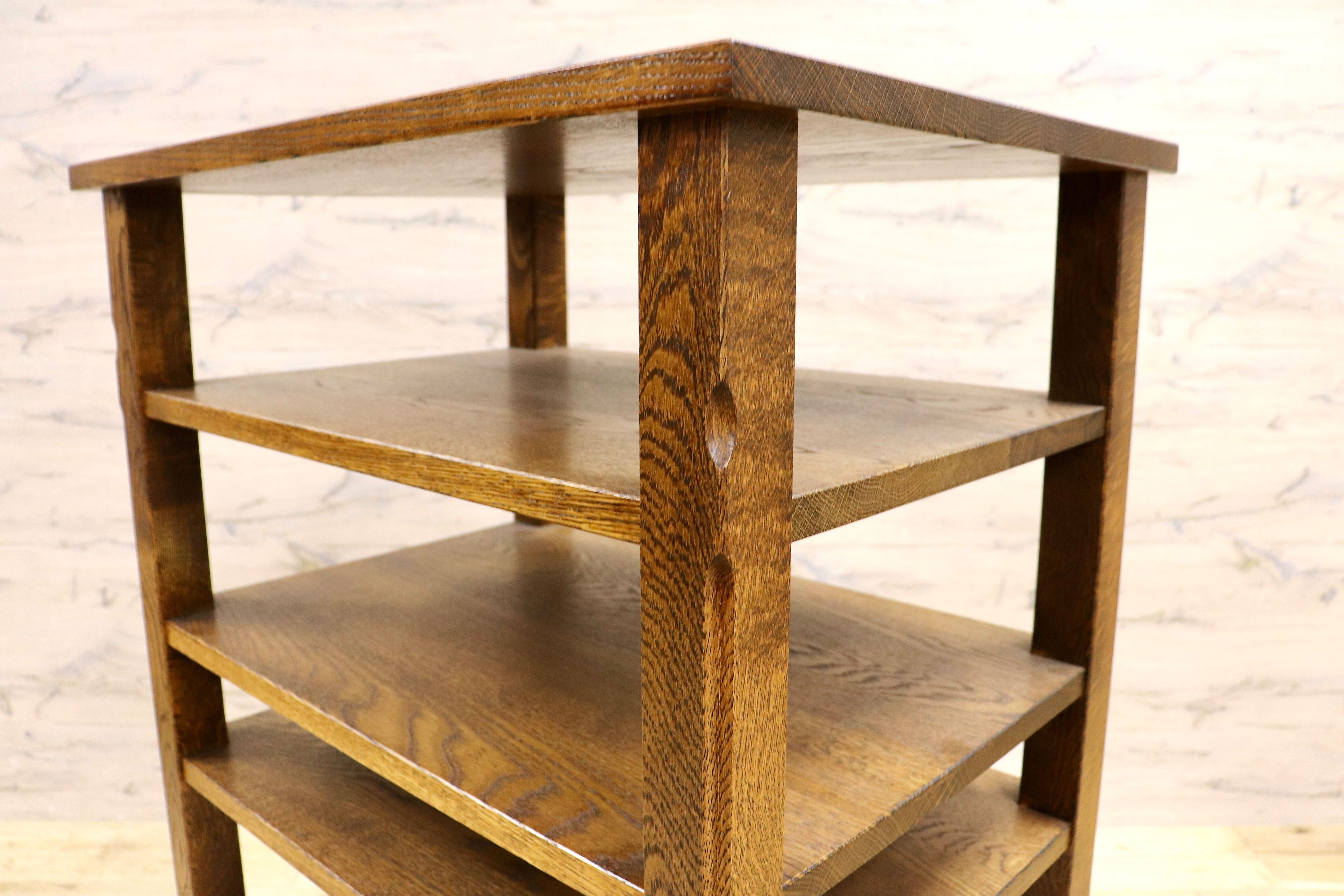 GMIK669○神戸家具 洋家具 4段ラック 収納棚 ラック 飾り棚 収納ラック ナチュラル インテリア 木製家具