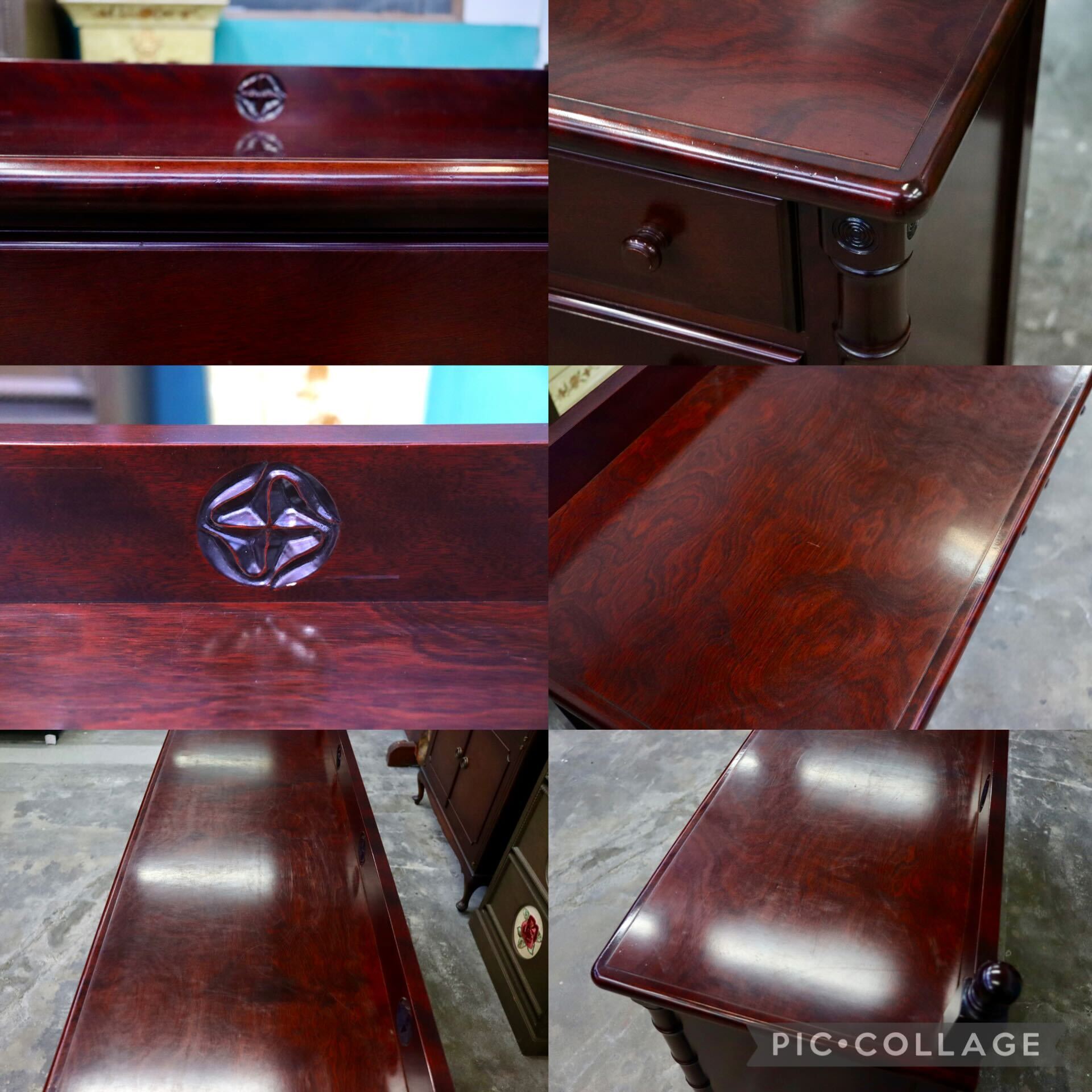 GMIK810A○モリシゲ / MORISHIGE サイドボード リビングボード 飾り棚 キャビネット チェスト オリーブ印 レトロ アンティーク